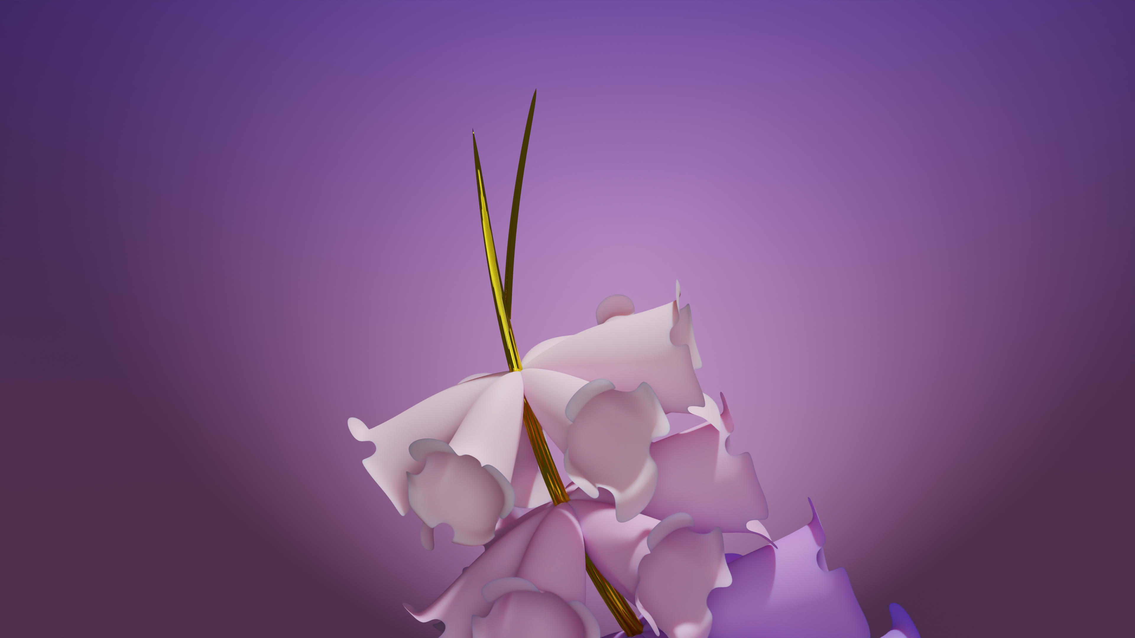 Recreation of the 'Skin' album cover in blender