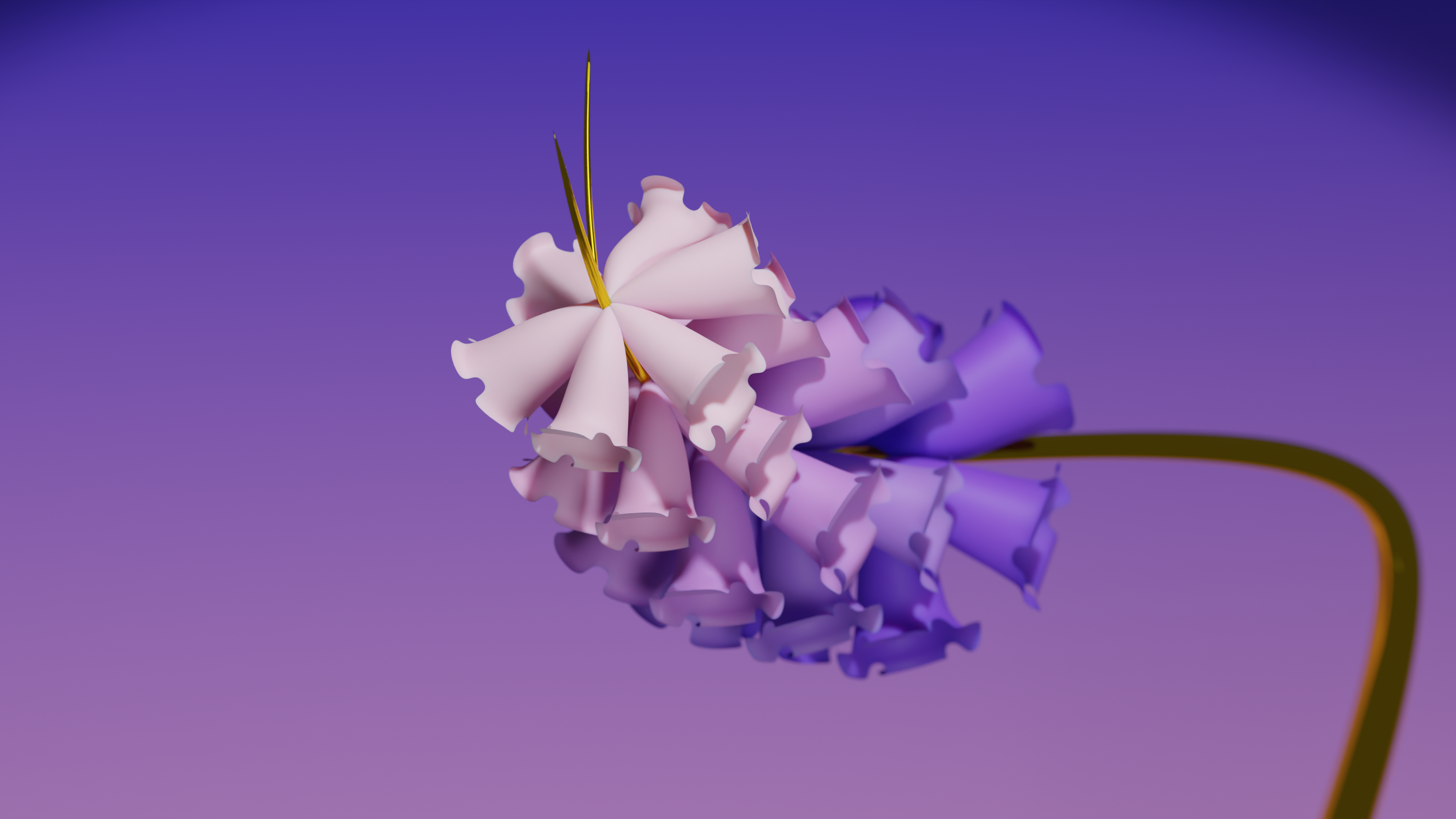 Recreation of the 'Skin' album cover in blender