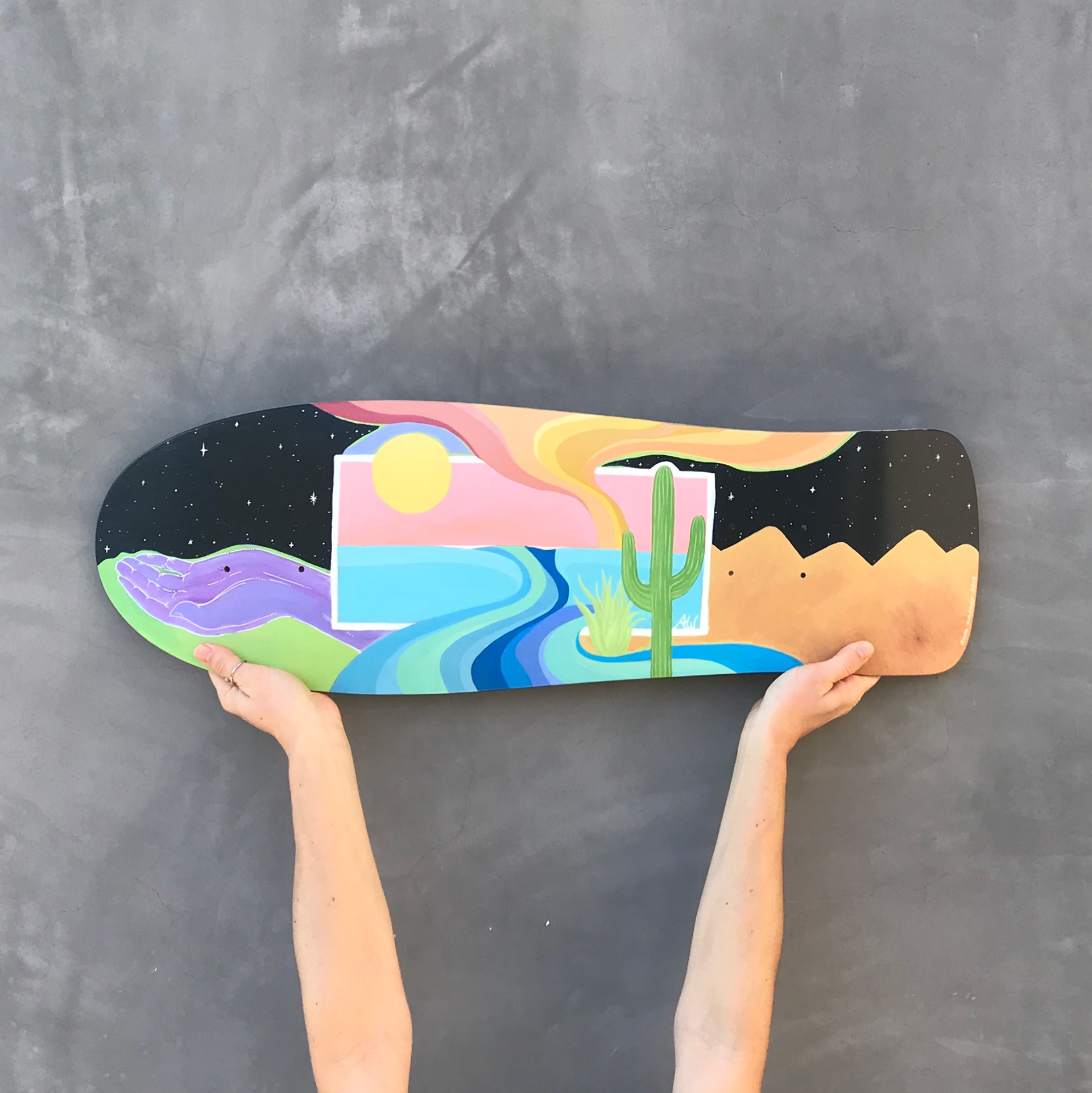 Custom Skate Deck for client (2020)
