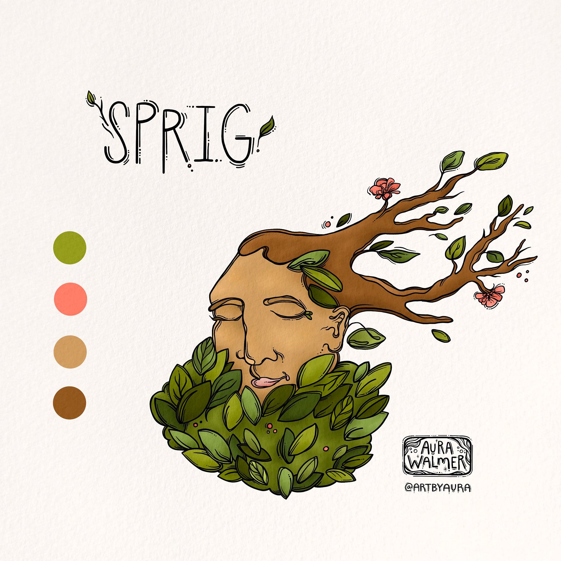 Completed version with color and texture
