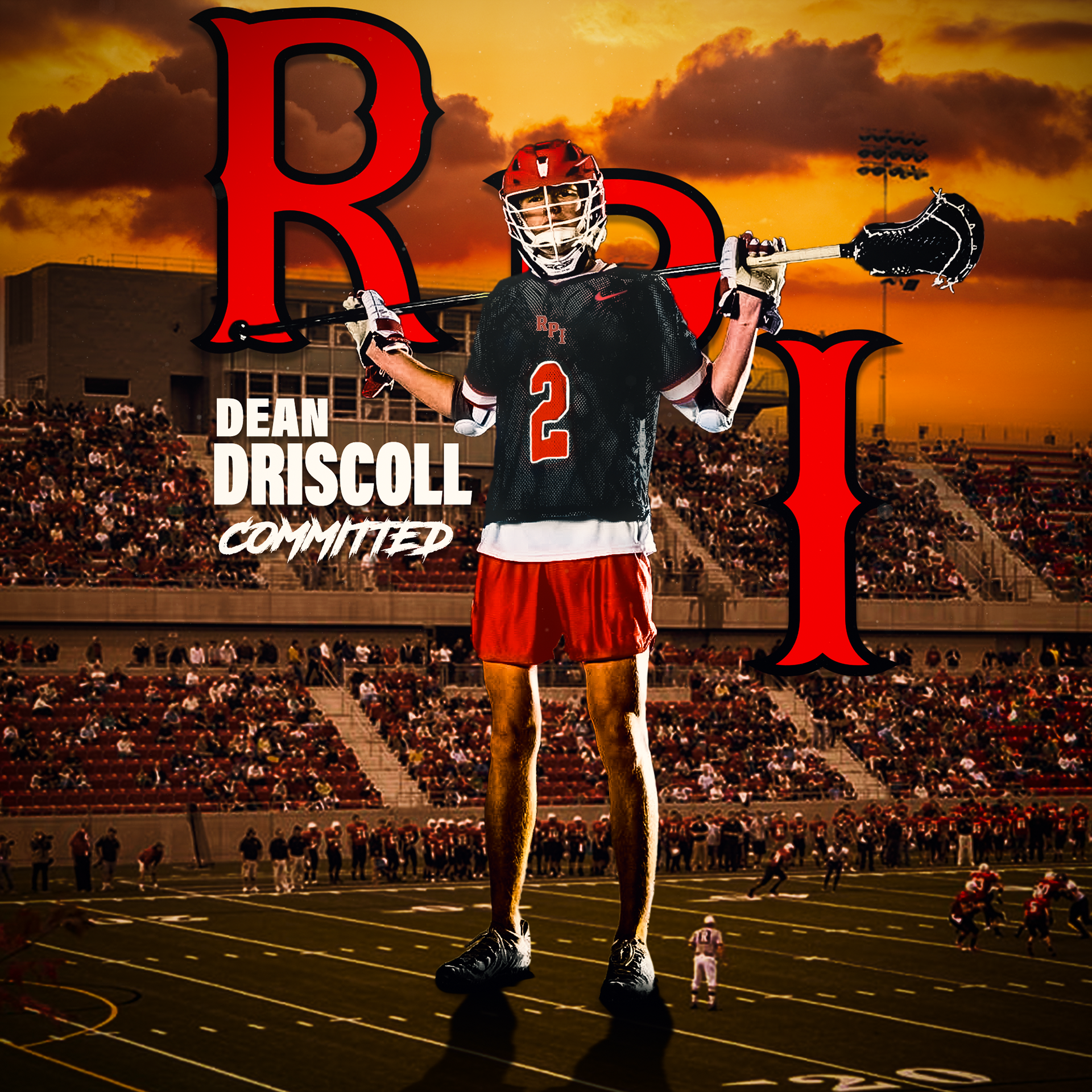 Dean Driscoll Commitment (With Jersey Swap)