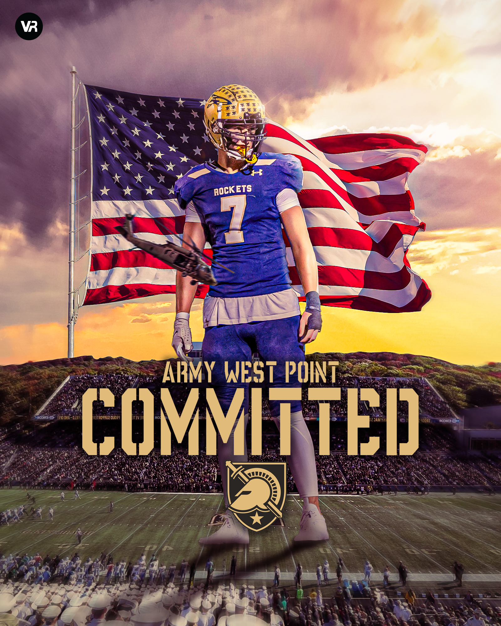 Will McDonald Commits to Army (With Jersey Swap)