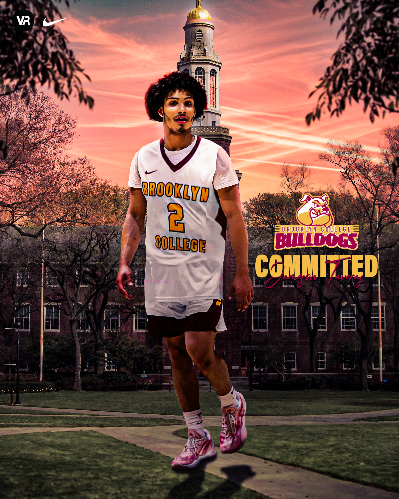 Jameson Taveras Commits to Brooklyn (With Jersey Swap)