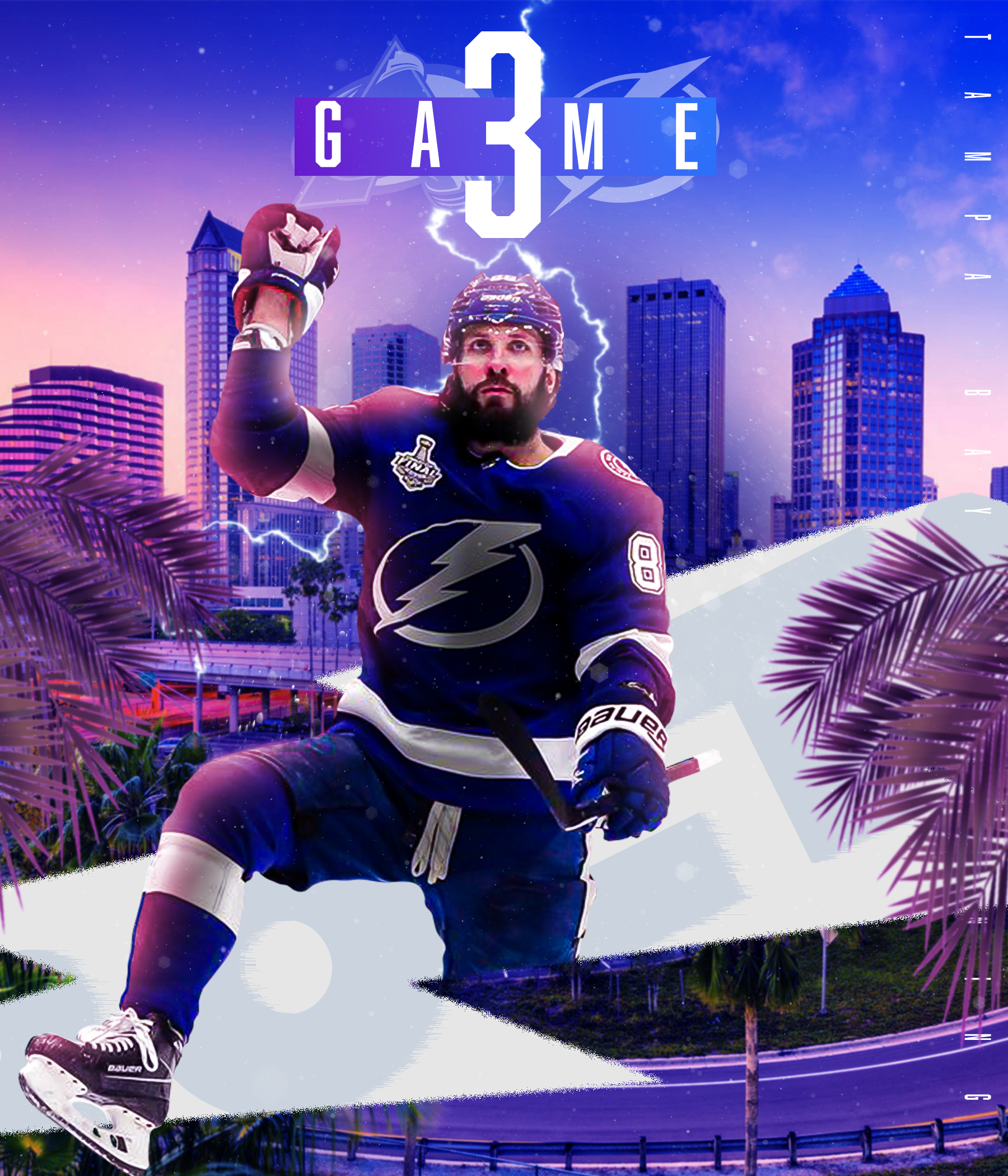 2022 Stanley Cup Final Game 3 Poster