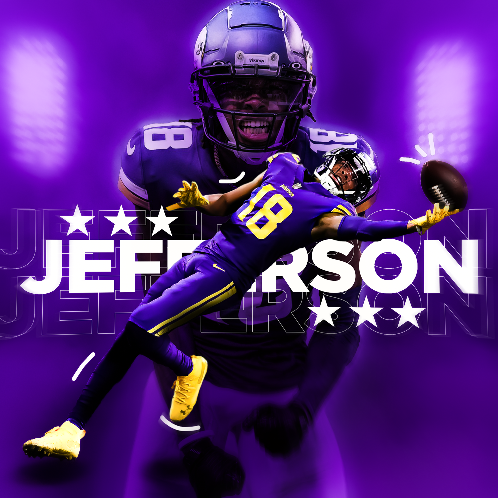 Justin Jefferson Graphic