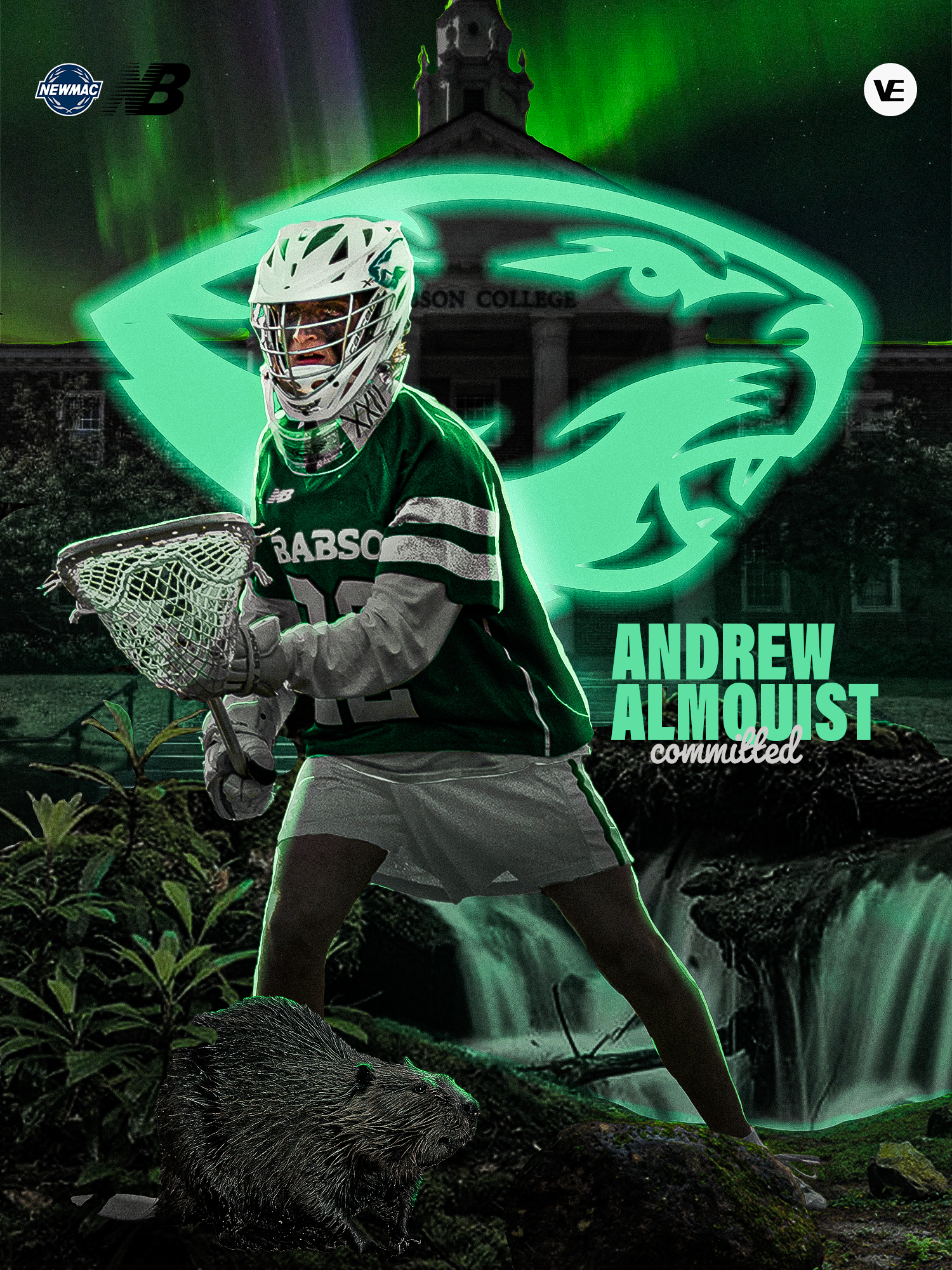Andrew Almquist Commits to Babson (With Jersey Swap)