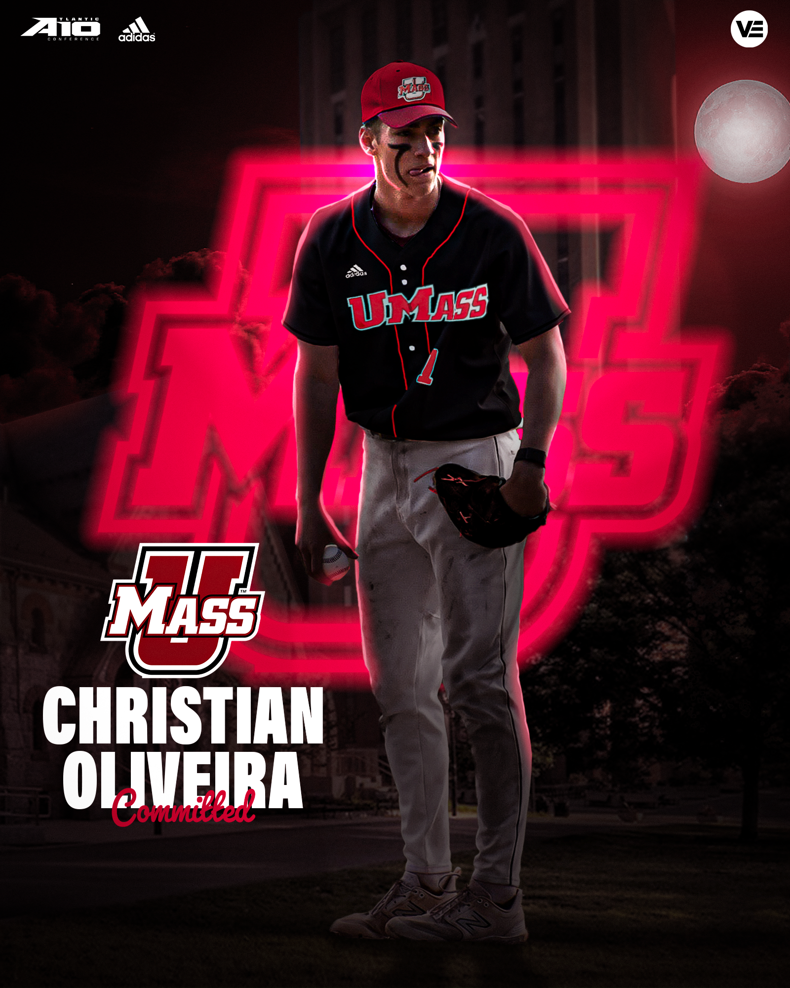 Christian Oliveira Commits to Umass (With Jersey Swap)