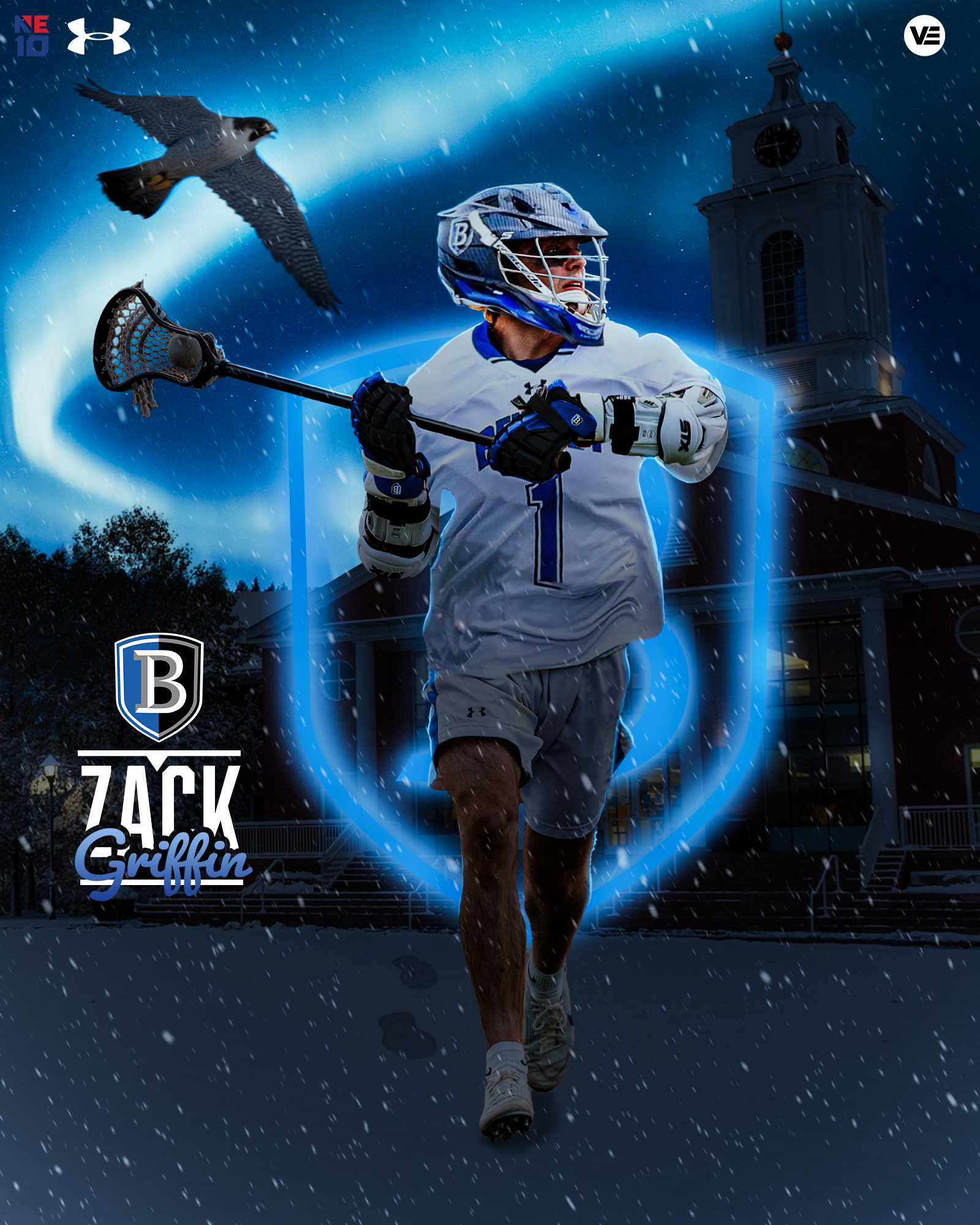 Zack Griffin Commits to Bentley (With Jersey Swap)