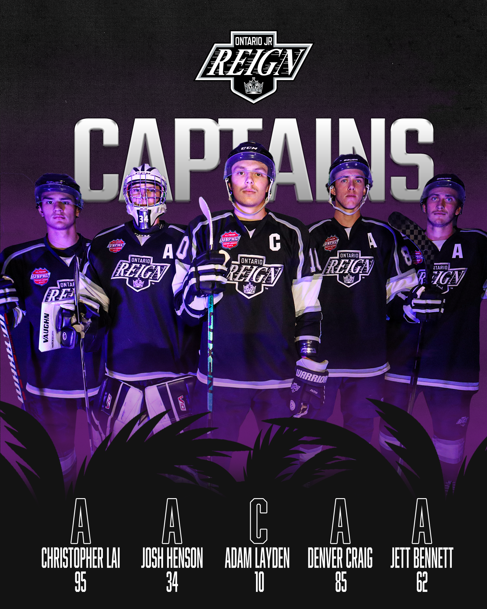Captain Announcement social media graphic