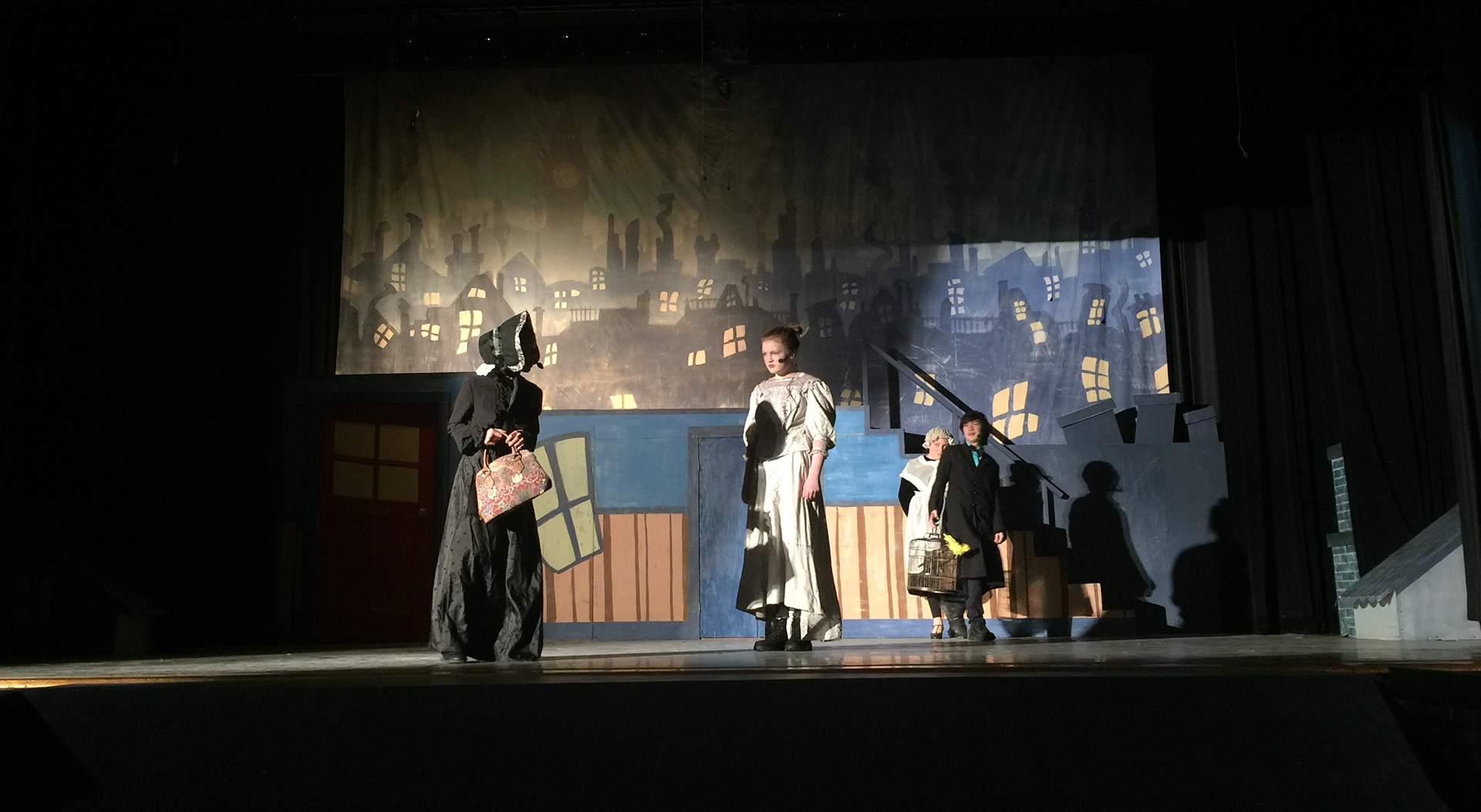 Set for MS51 production of Mary Poppins