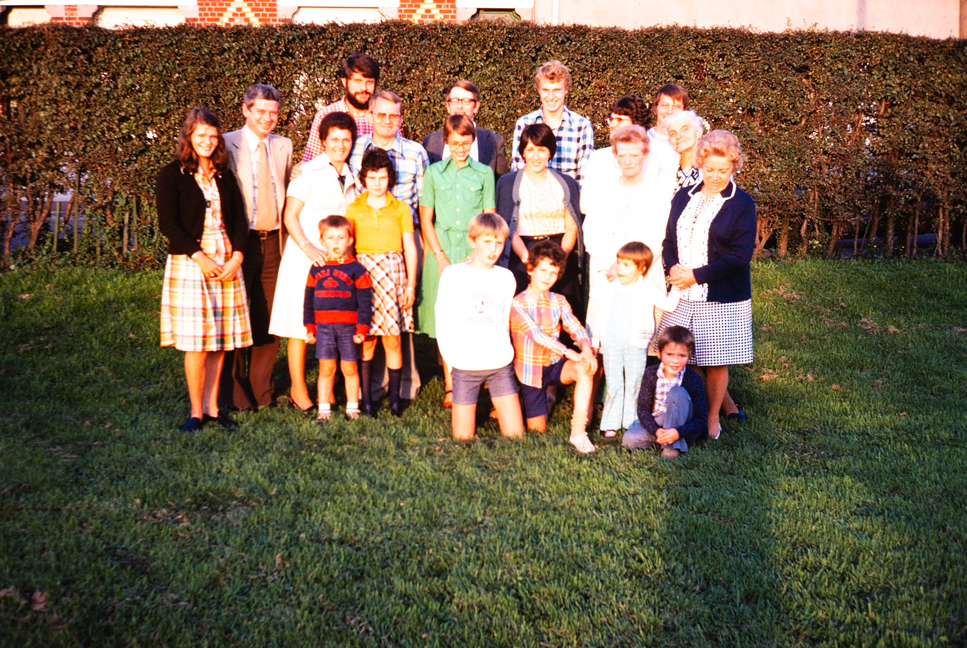 Another family grouping in France.