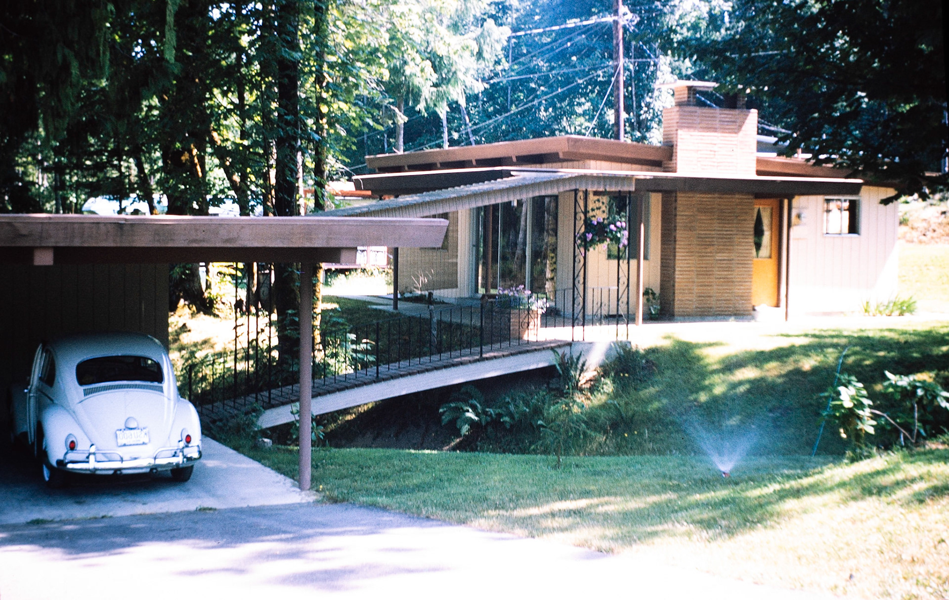 Our first home on Miami Beach Road along the canal.