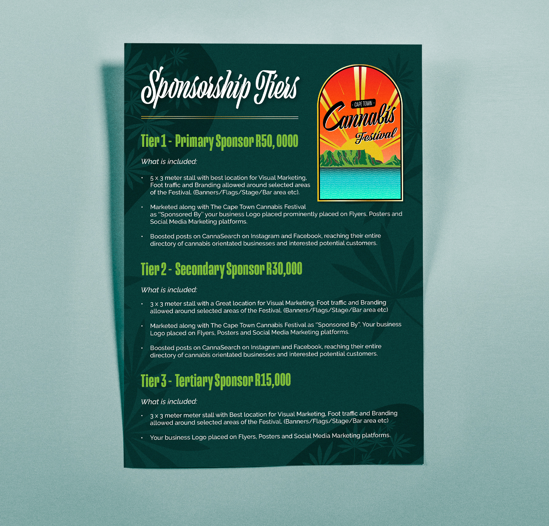 Sponsorship Information