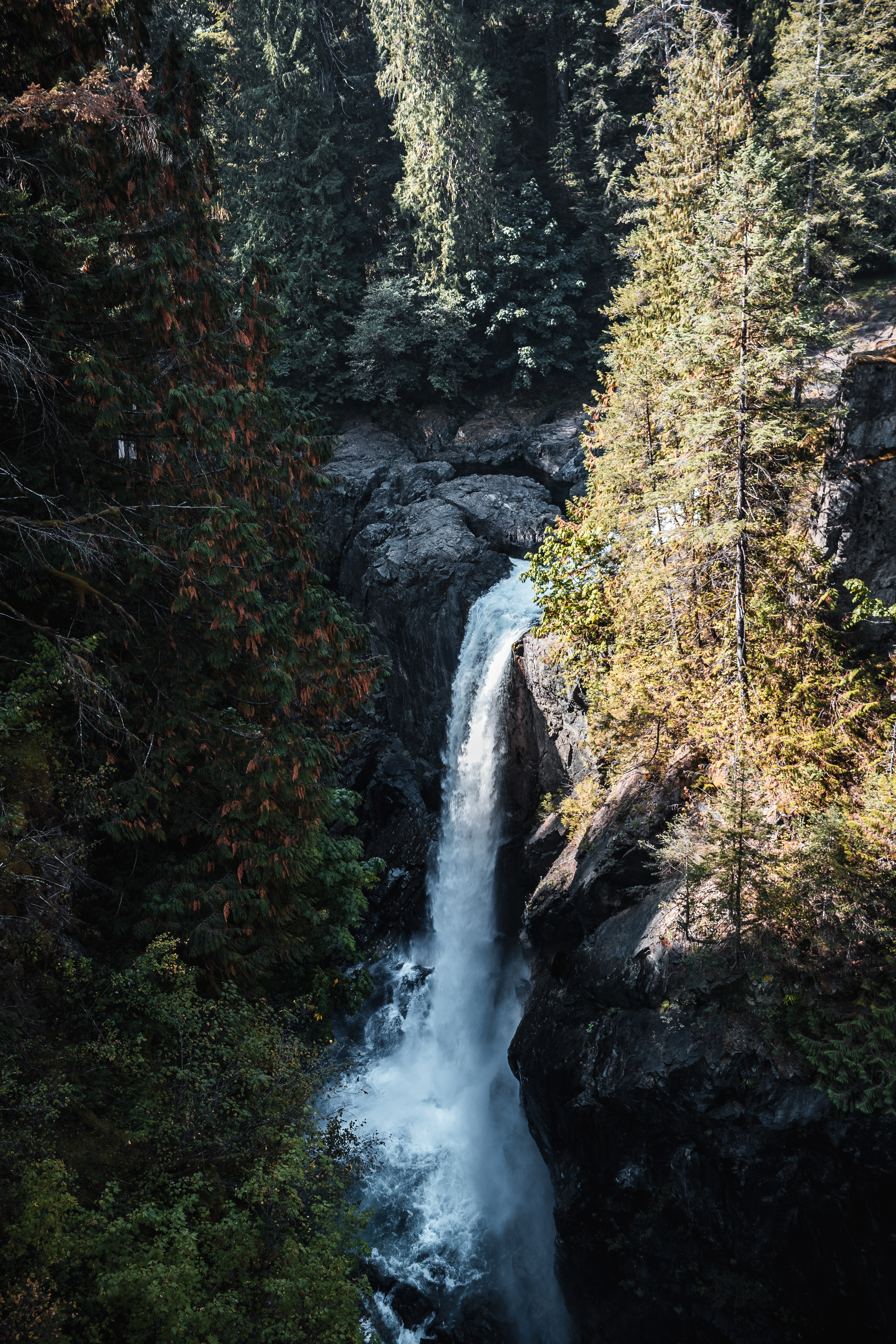Elk Falls - Territoire de la Première Nation de We Wai Kai - Campbell River, BC, Canada - 2023