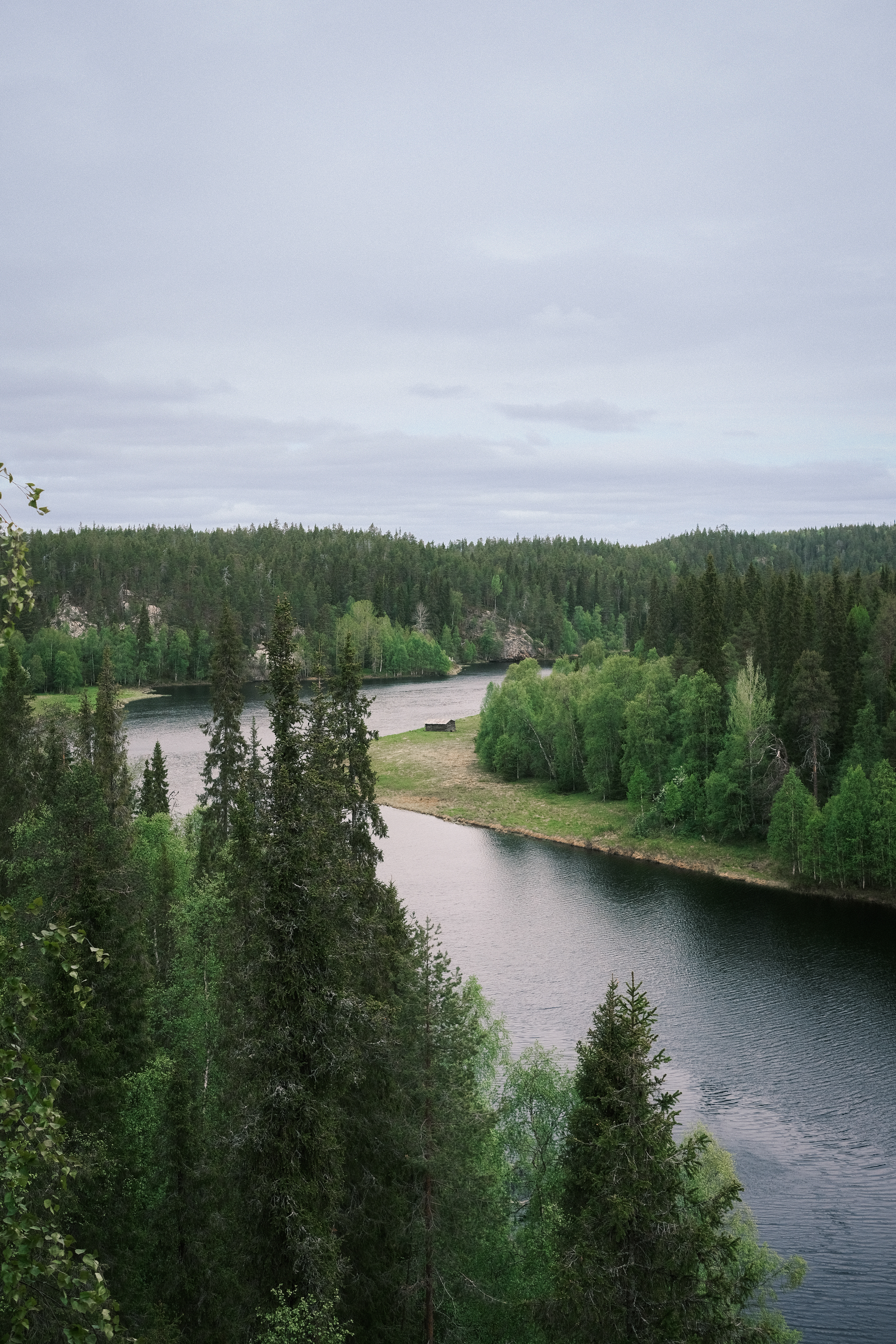 Oulankajoki River - Oulanka National Park - Liikasenvaarantie, Kuusamo, Finland - 2025