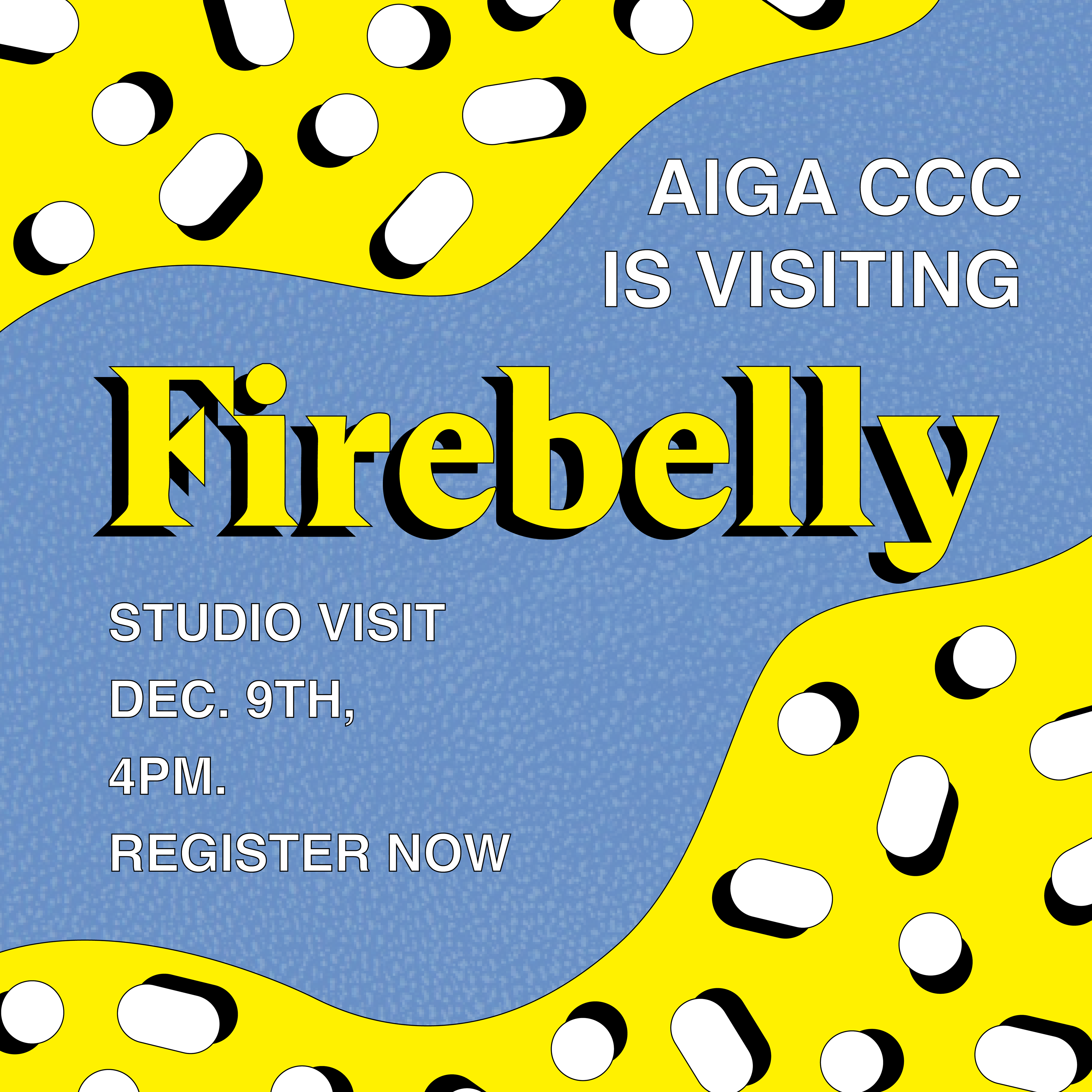 Instagram post promoting our studio visit to Firebelly design studio.