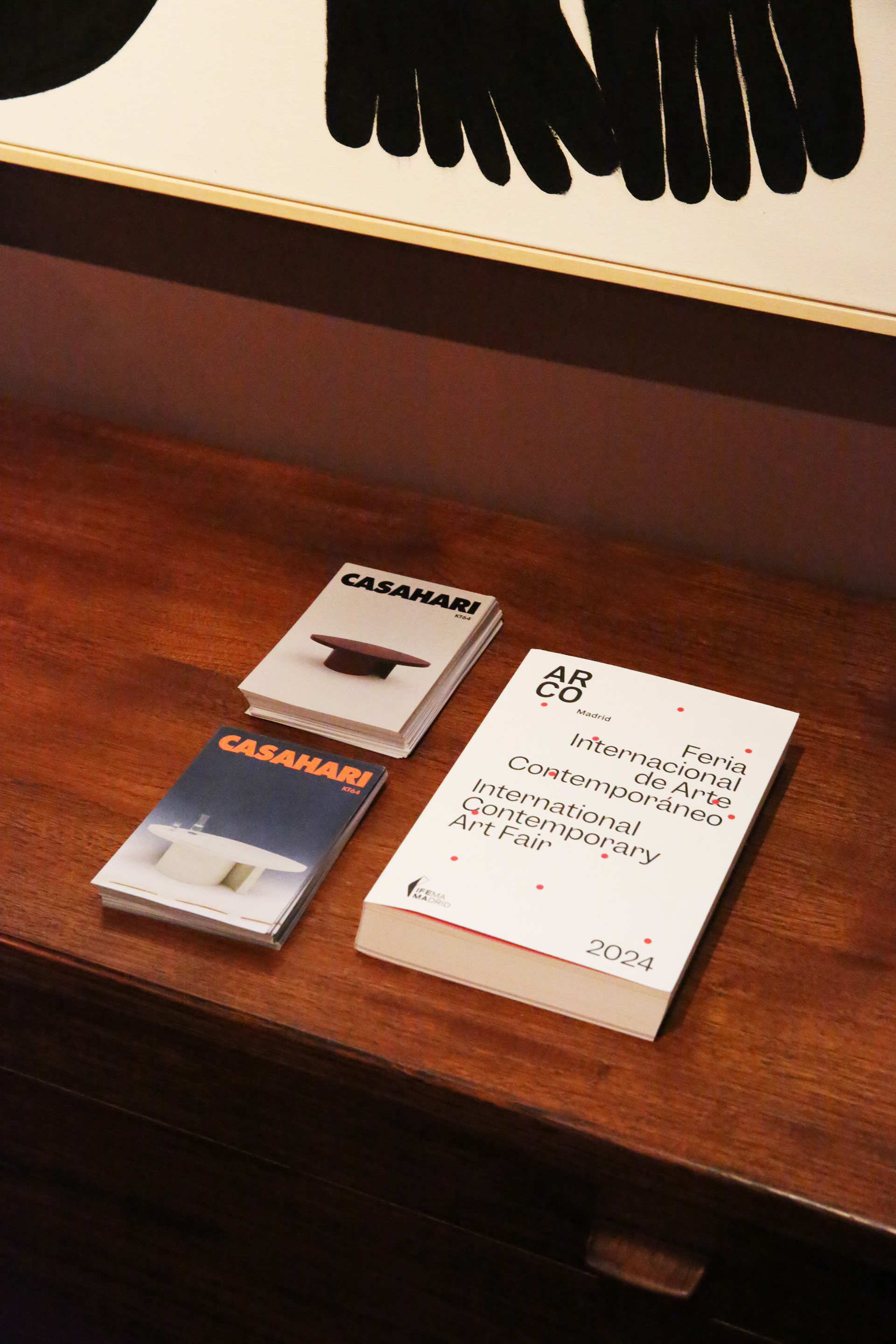 Flyer Design for CASAHARI x ARCOMadrid 2024 VIP Lounge Room