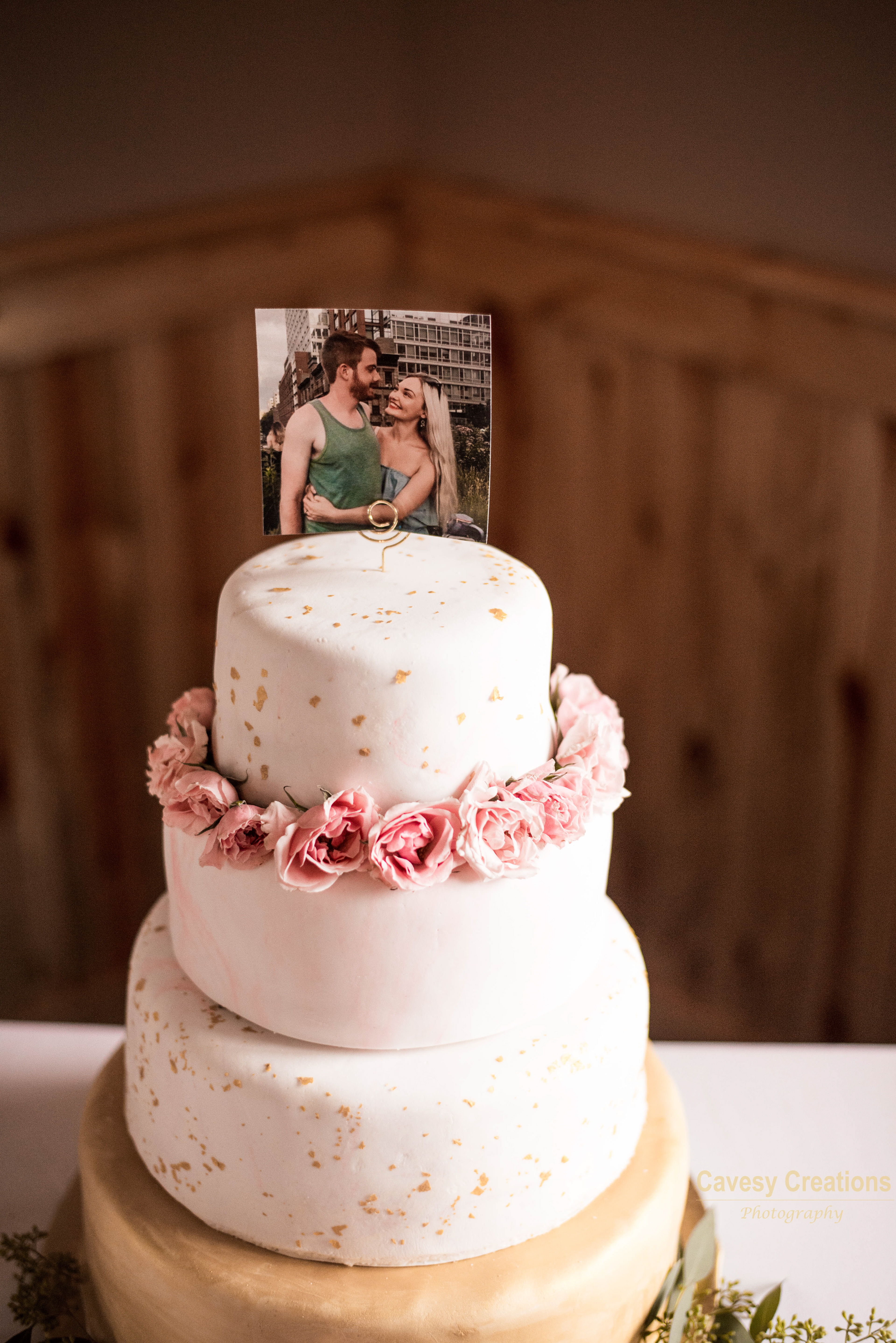 Detail Shot of Cake
