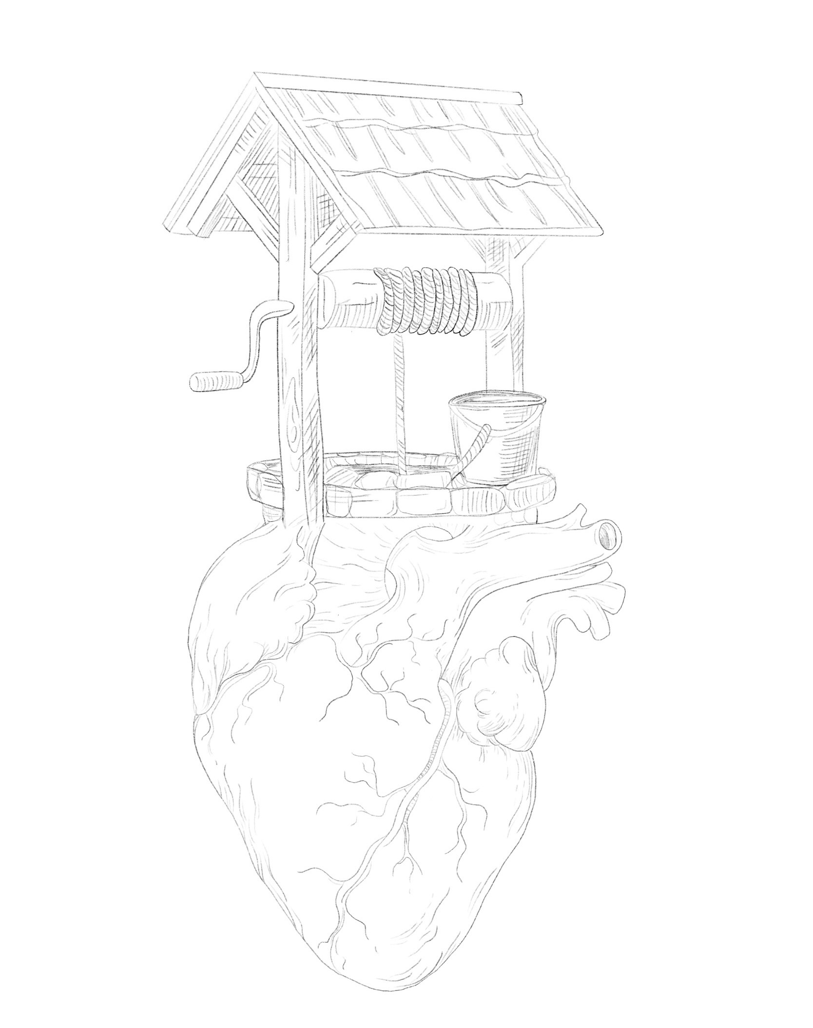 A tattoo design I sketched for a friend