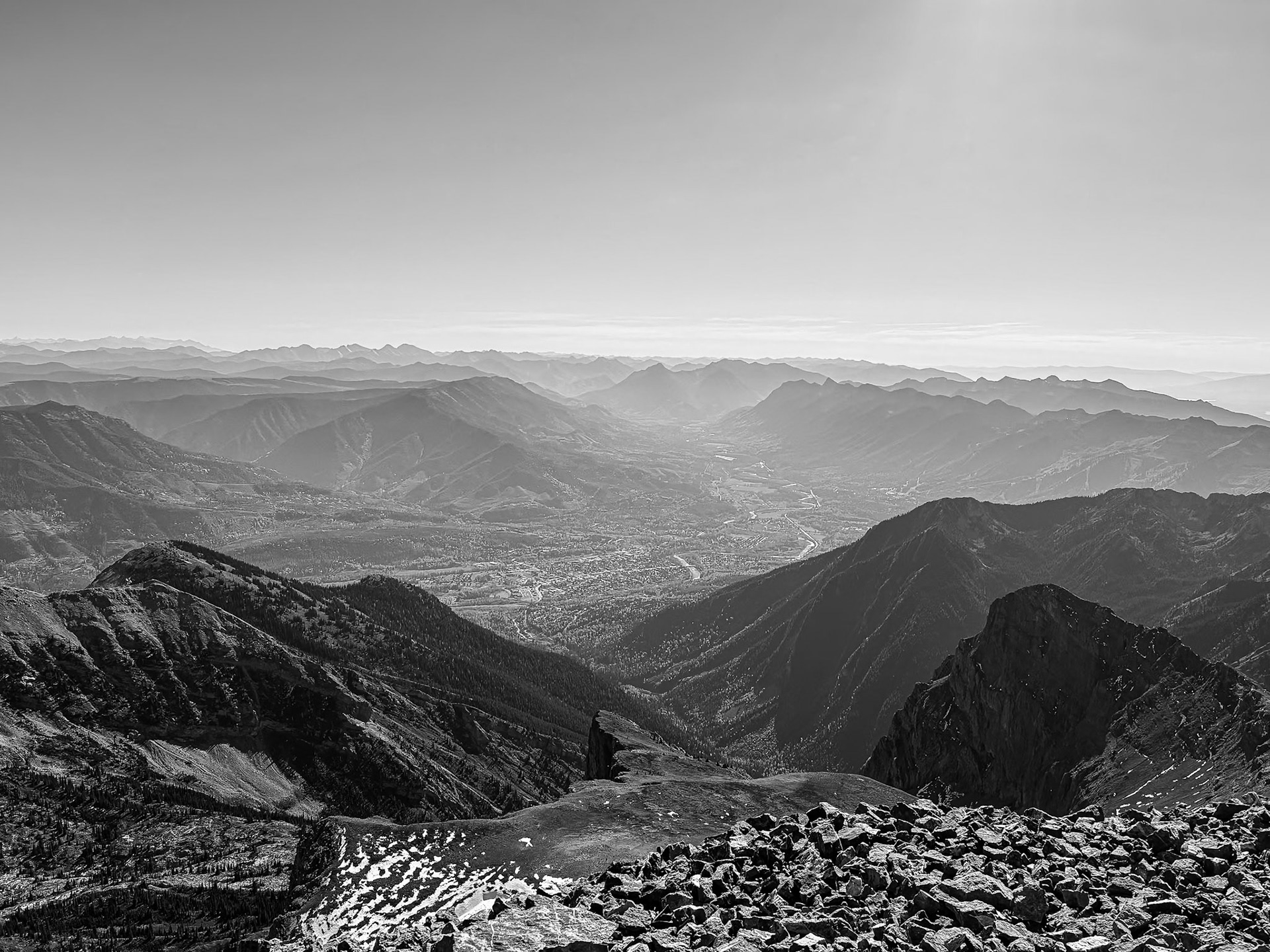 Summit of Three Sisters