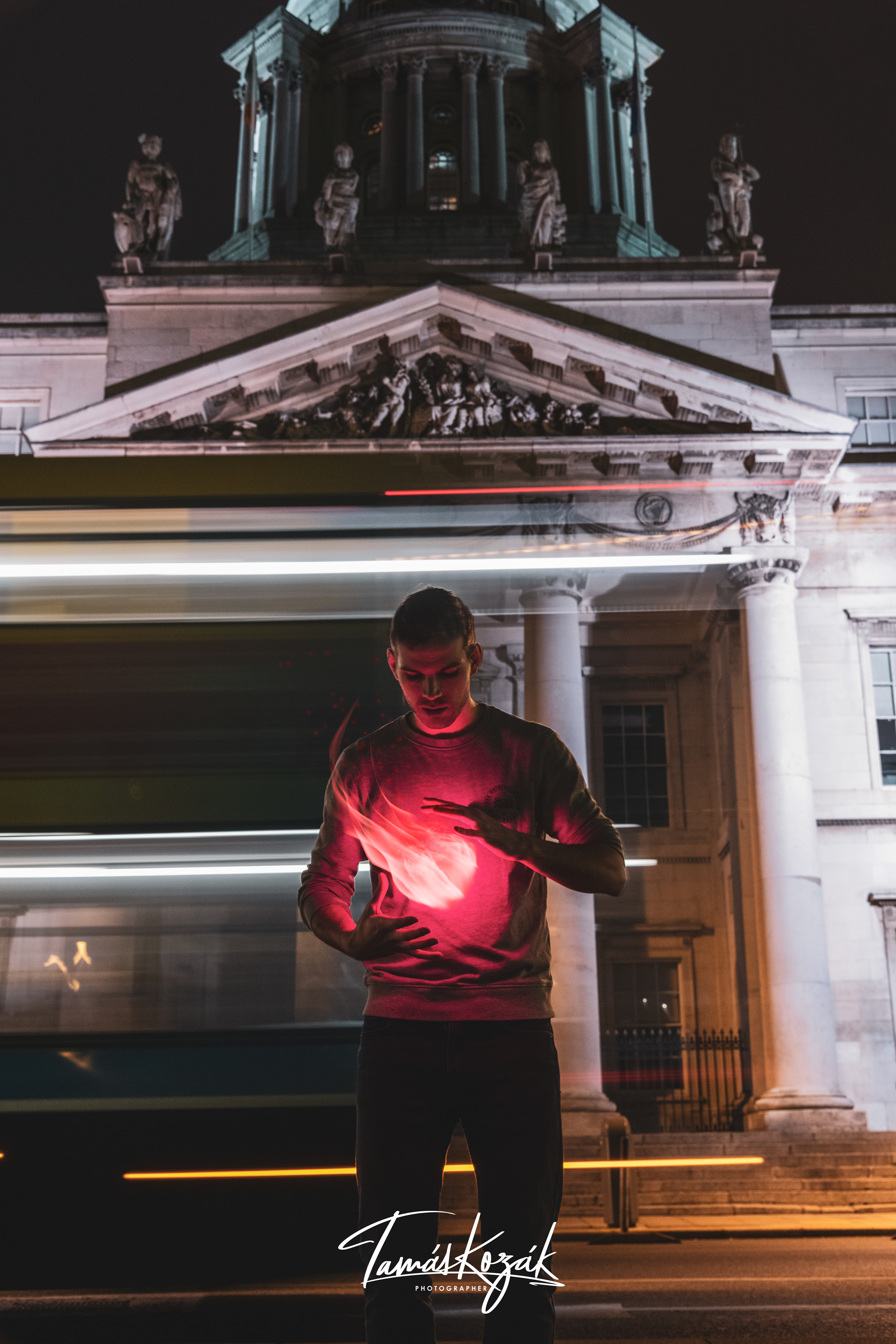 Fire Bending at Customs House