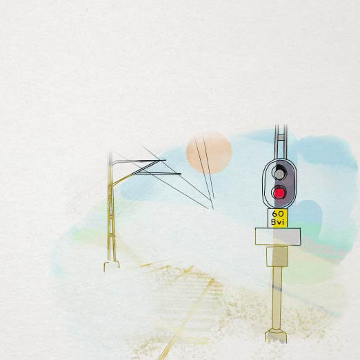 Illustration, e-learning till Trafikverket