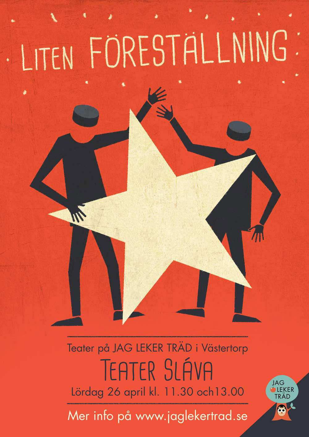 Formgivning av evenemangsposter. Print.