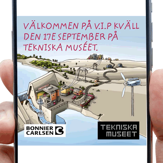 Jag gjorde animationer till utställningen Så funkar det, på Tekniska museet