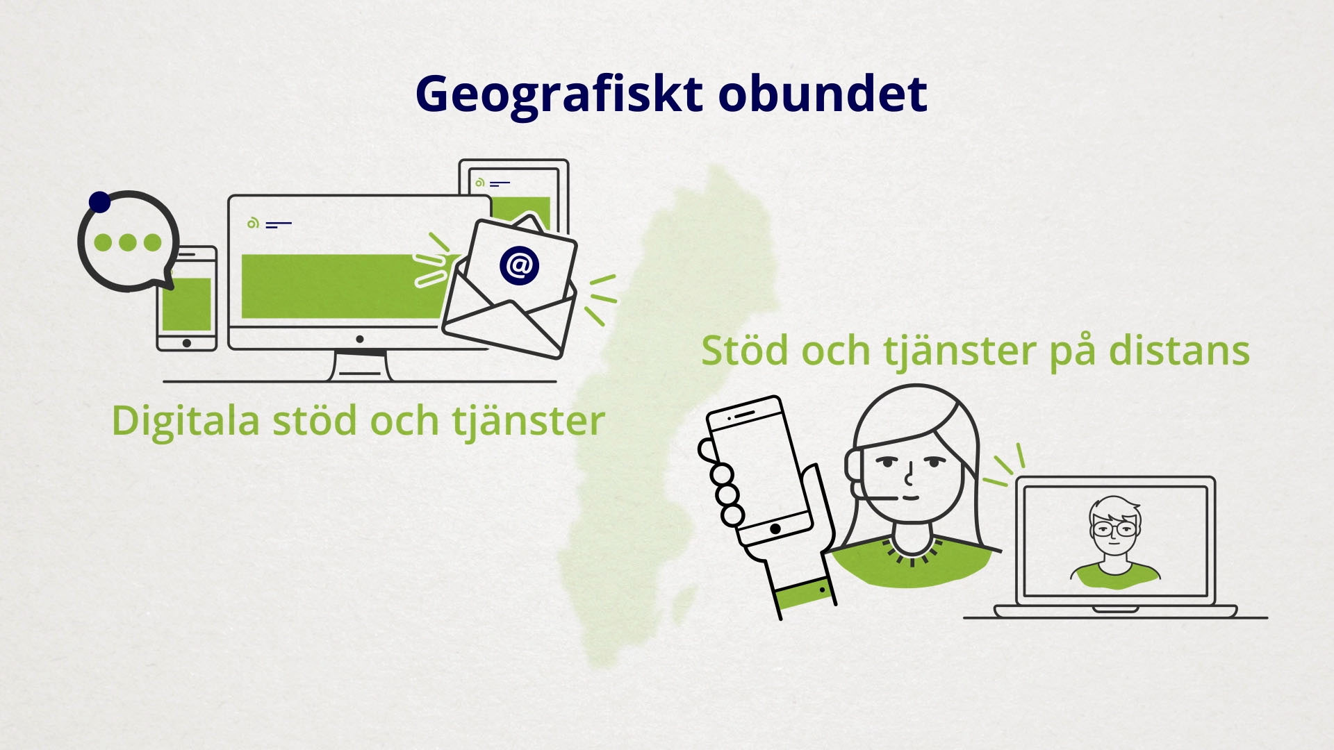Stillbild, e-learning till Arbetsförmedlingen
