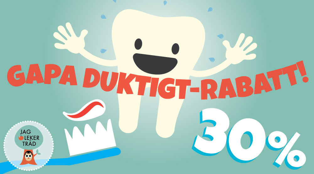 Reklambanner för Jag Leker Träd.