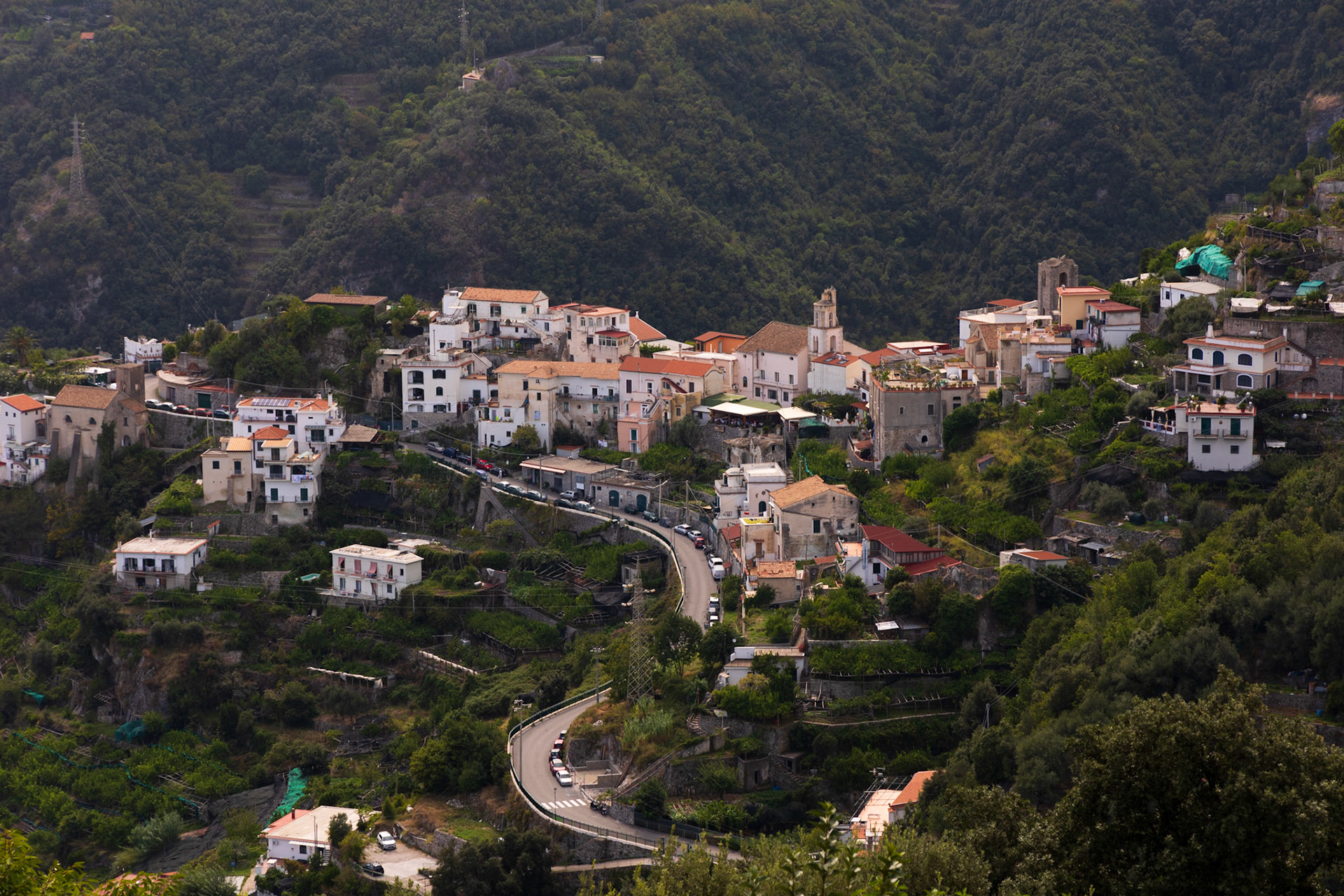 Mountain Village on Amalfi Coast