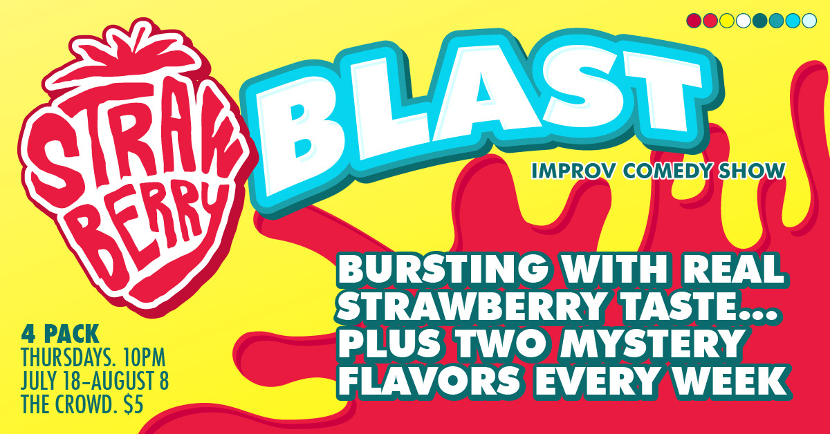 improv comedy show poster