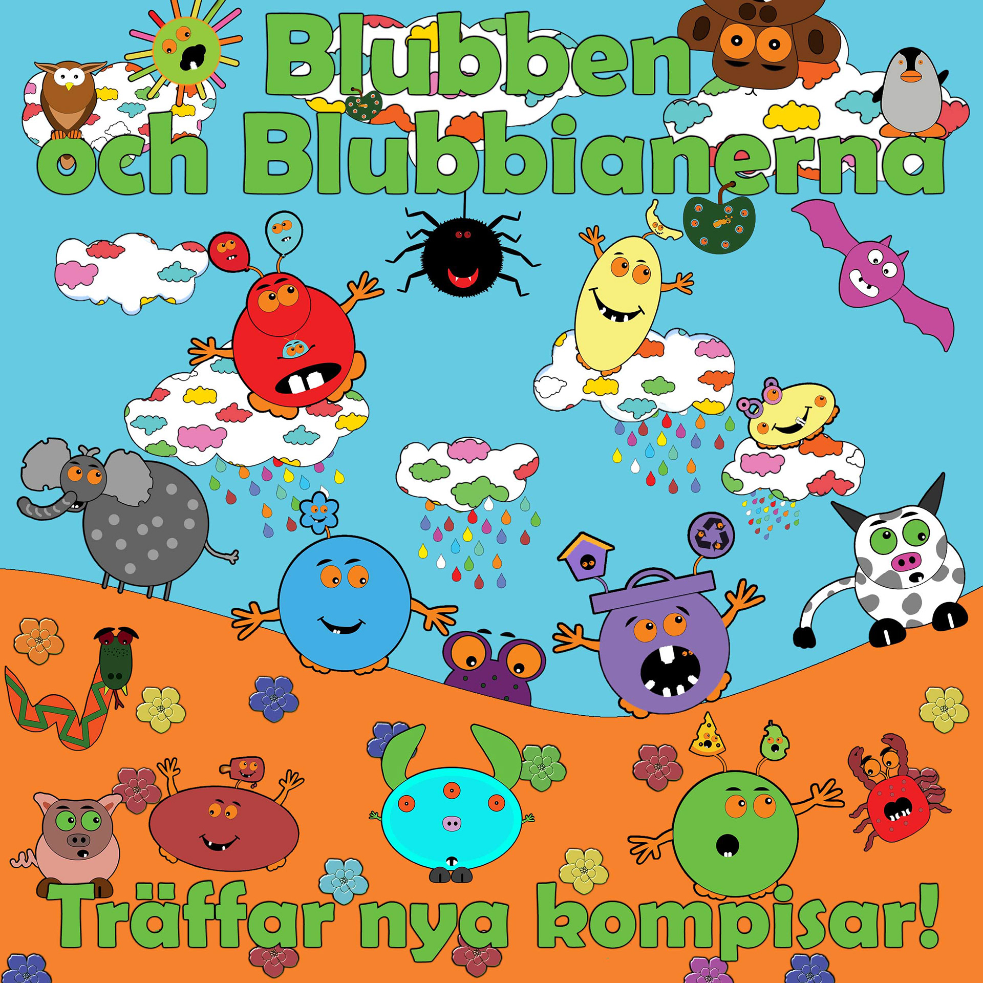 Blubben och Blubbianerna träffar nya kompisar  Blubben och Blubbianernas äventyr