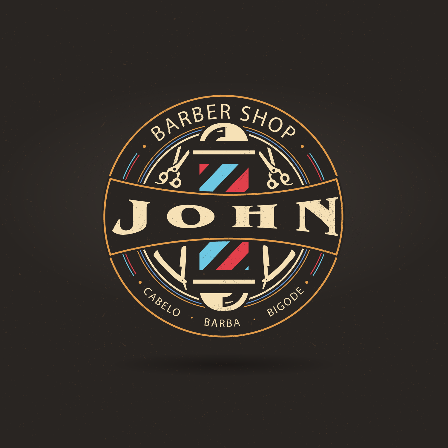 Luke Artzi - Logo John Barber Shop