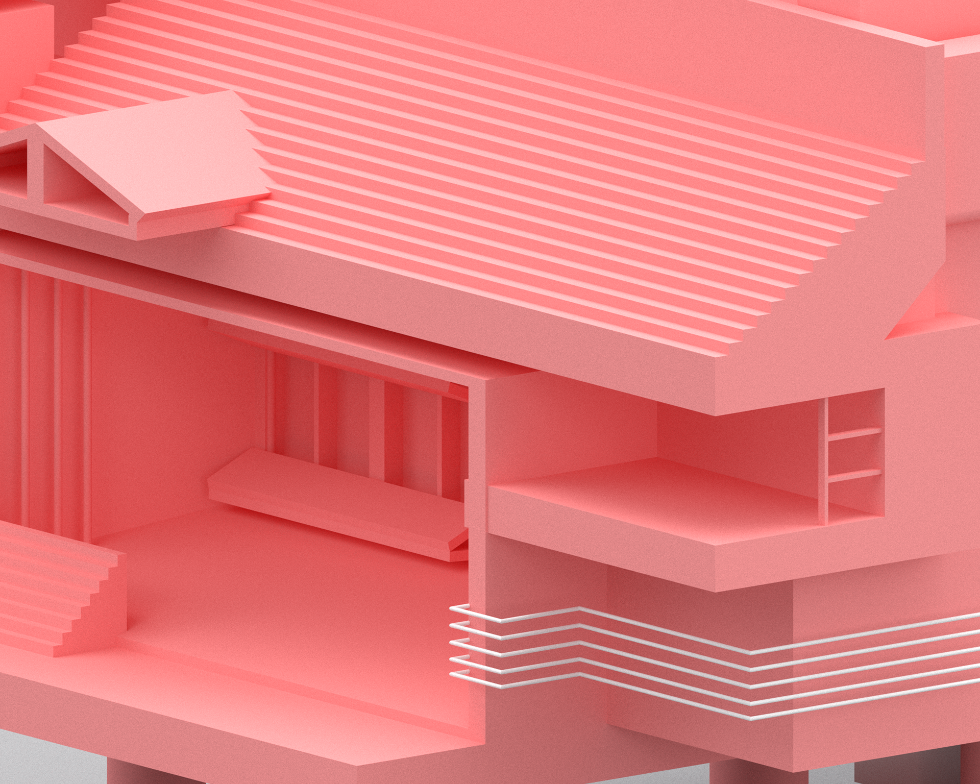 close up isometric