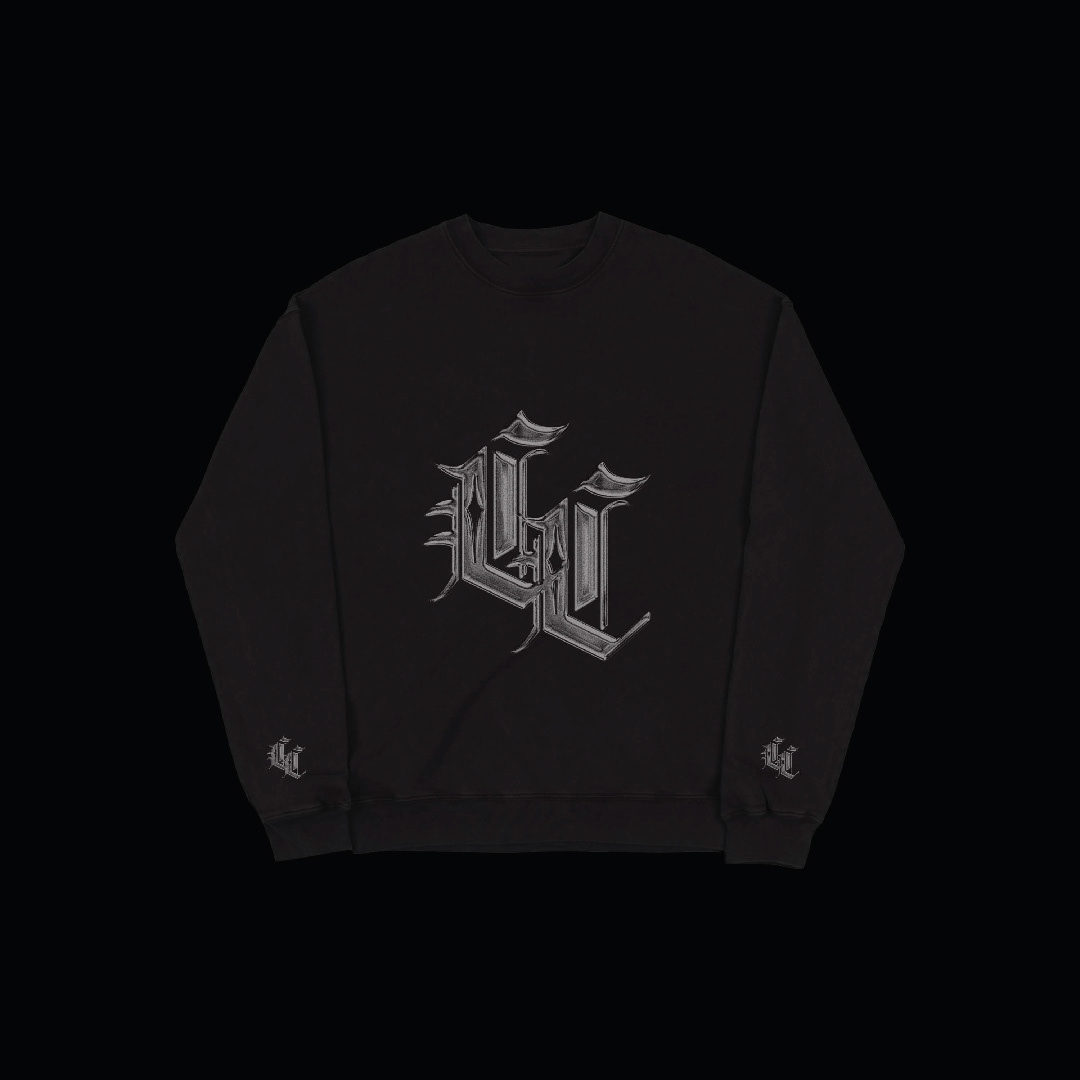 'CC' crewneck