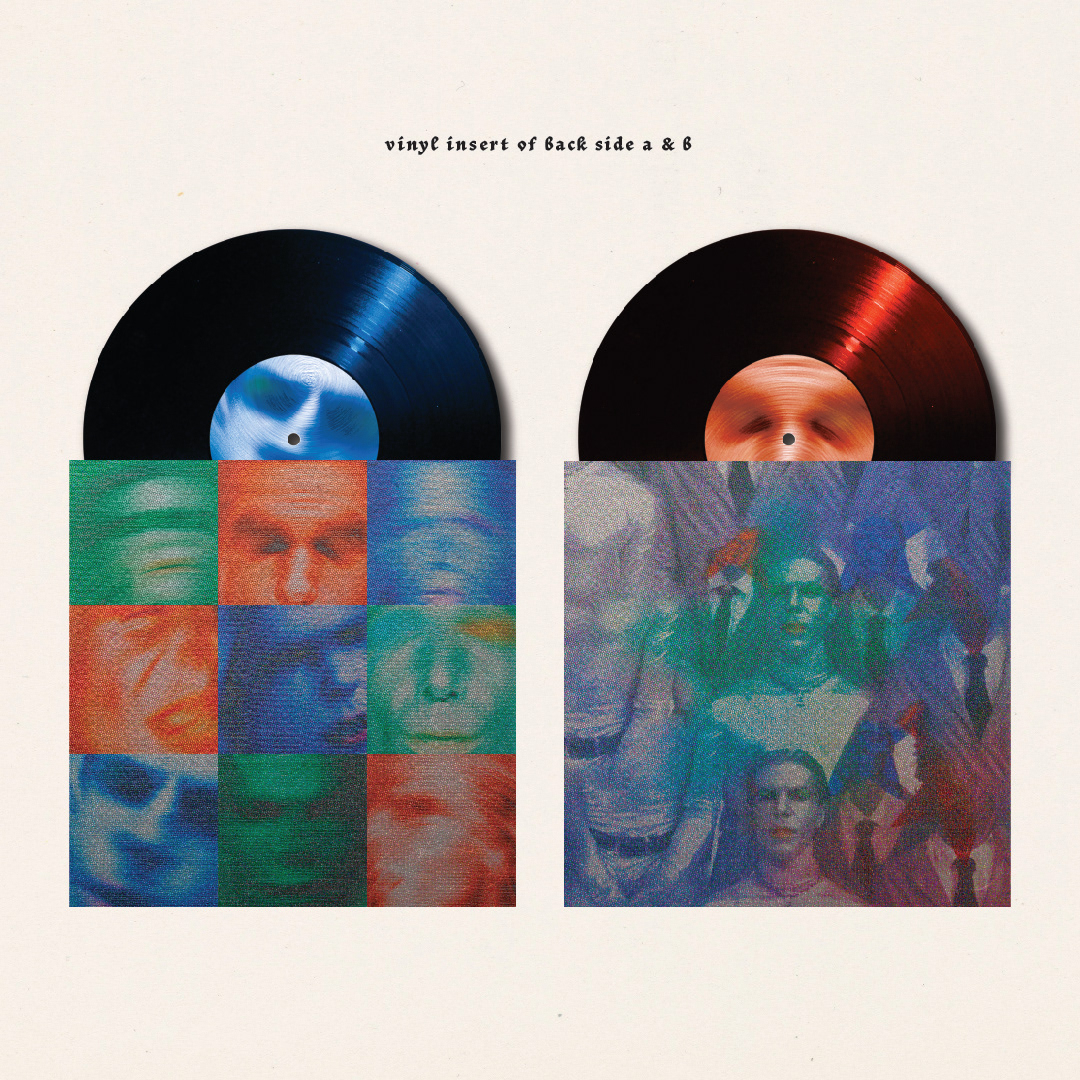 Vinyl insert of Back side A & B
