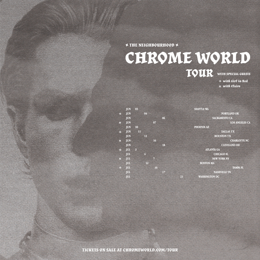 Chrome World Tour Poster