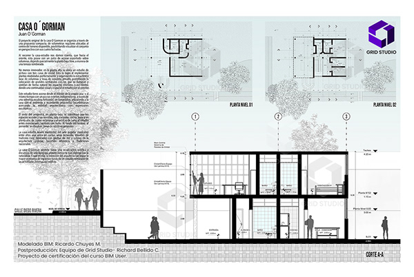gridstudio - CASA JUAN O'GORMAN
