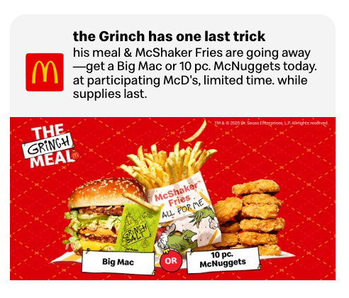 Last Chance Push - LTO Purchasers