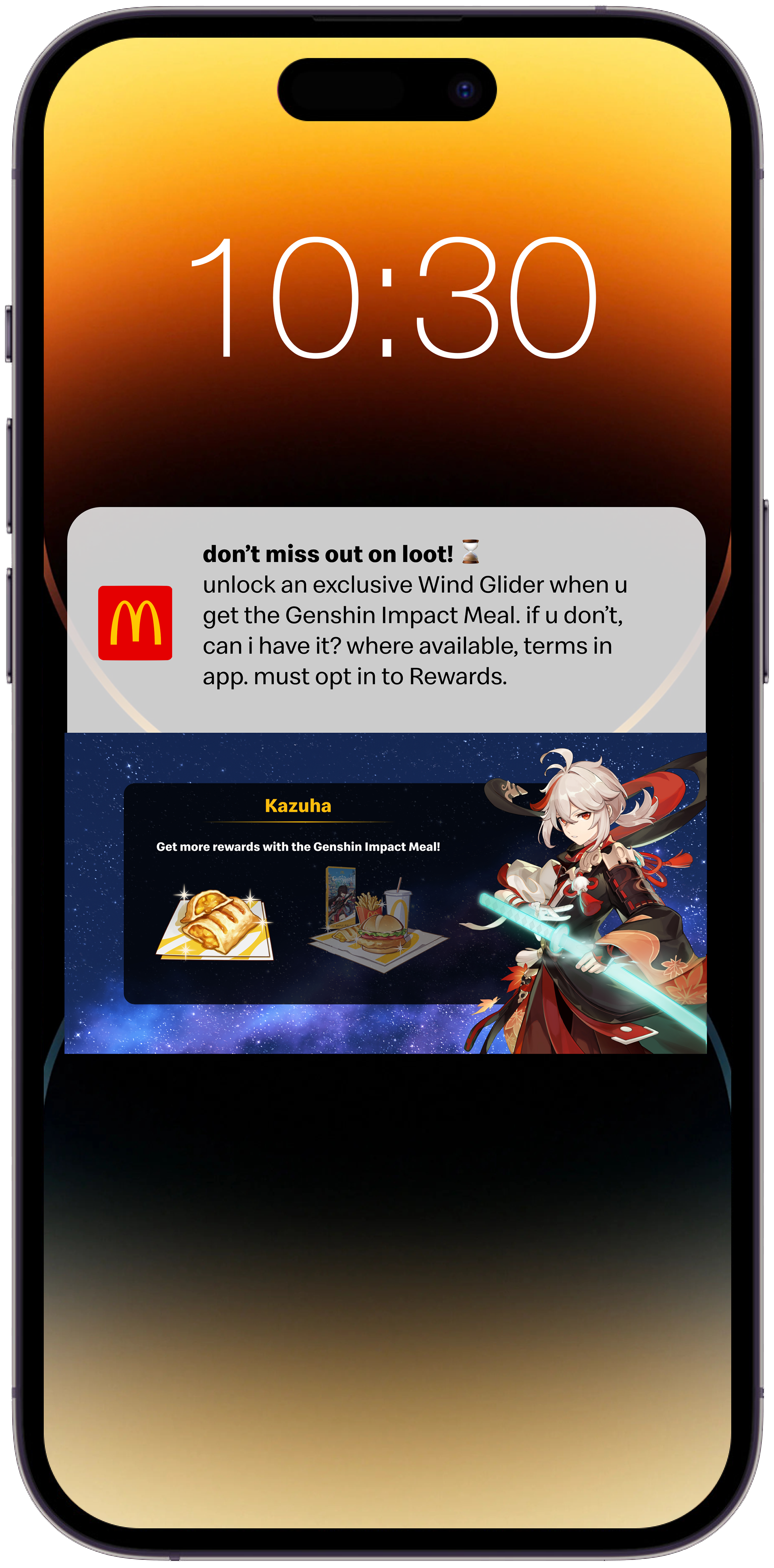 Sustain Push | McCrispy Upsell