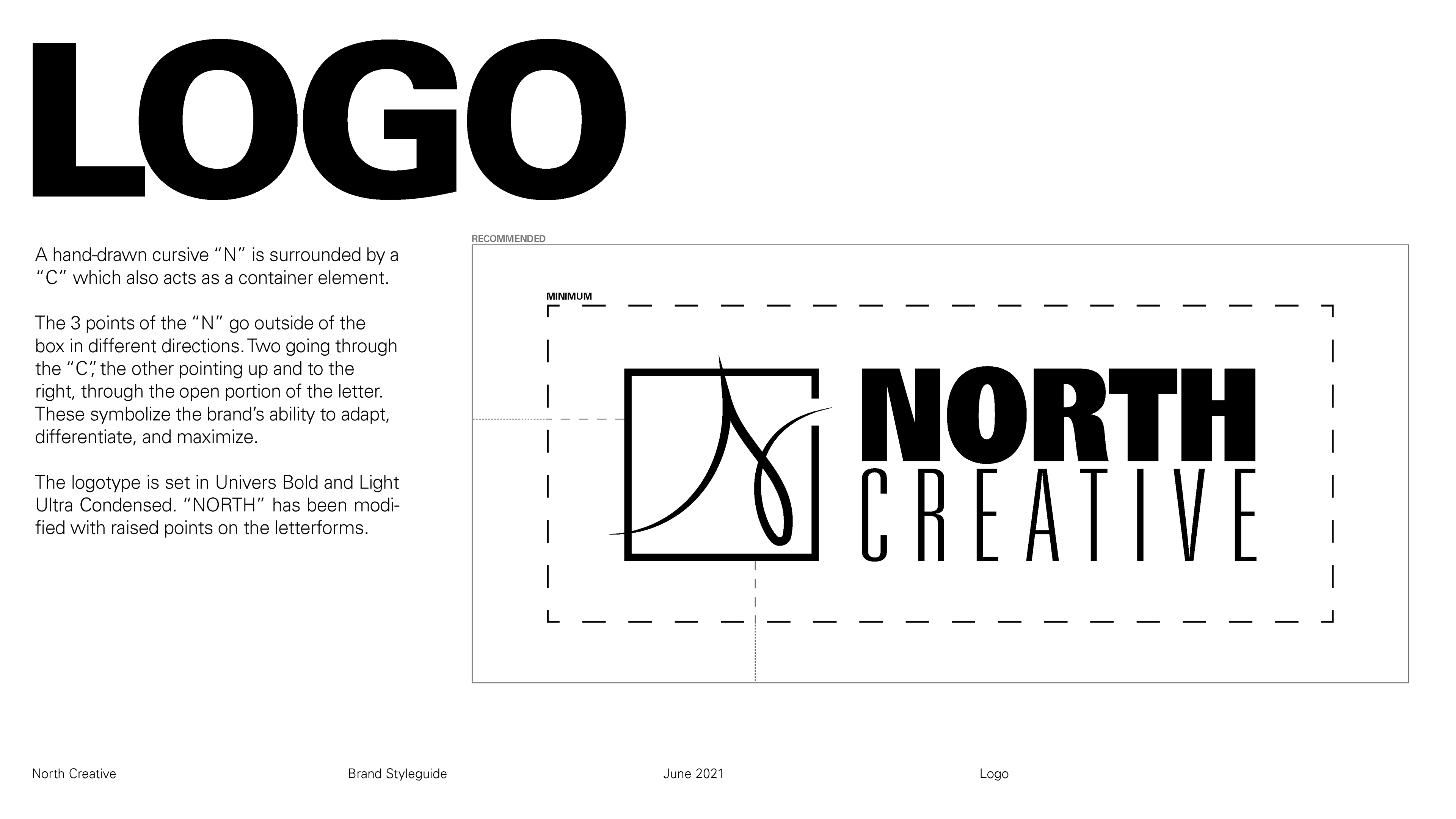 Full North Creative Logo with description