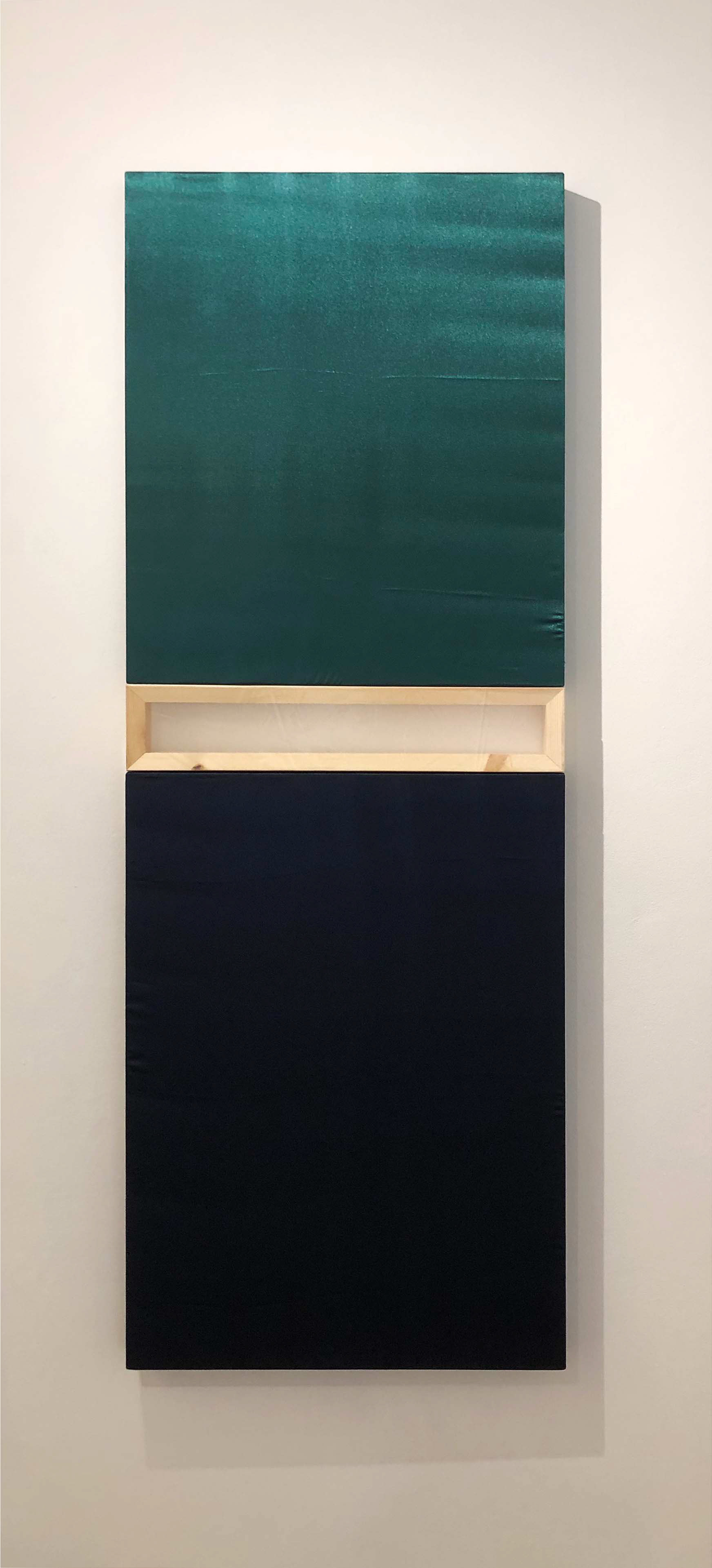 Each objectS (Ⅴ), Wood frame, Fabric, Vinyl, Installation, 2019