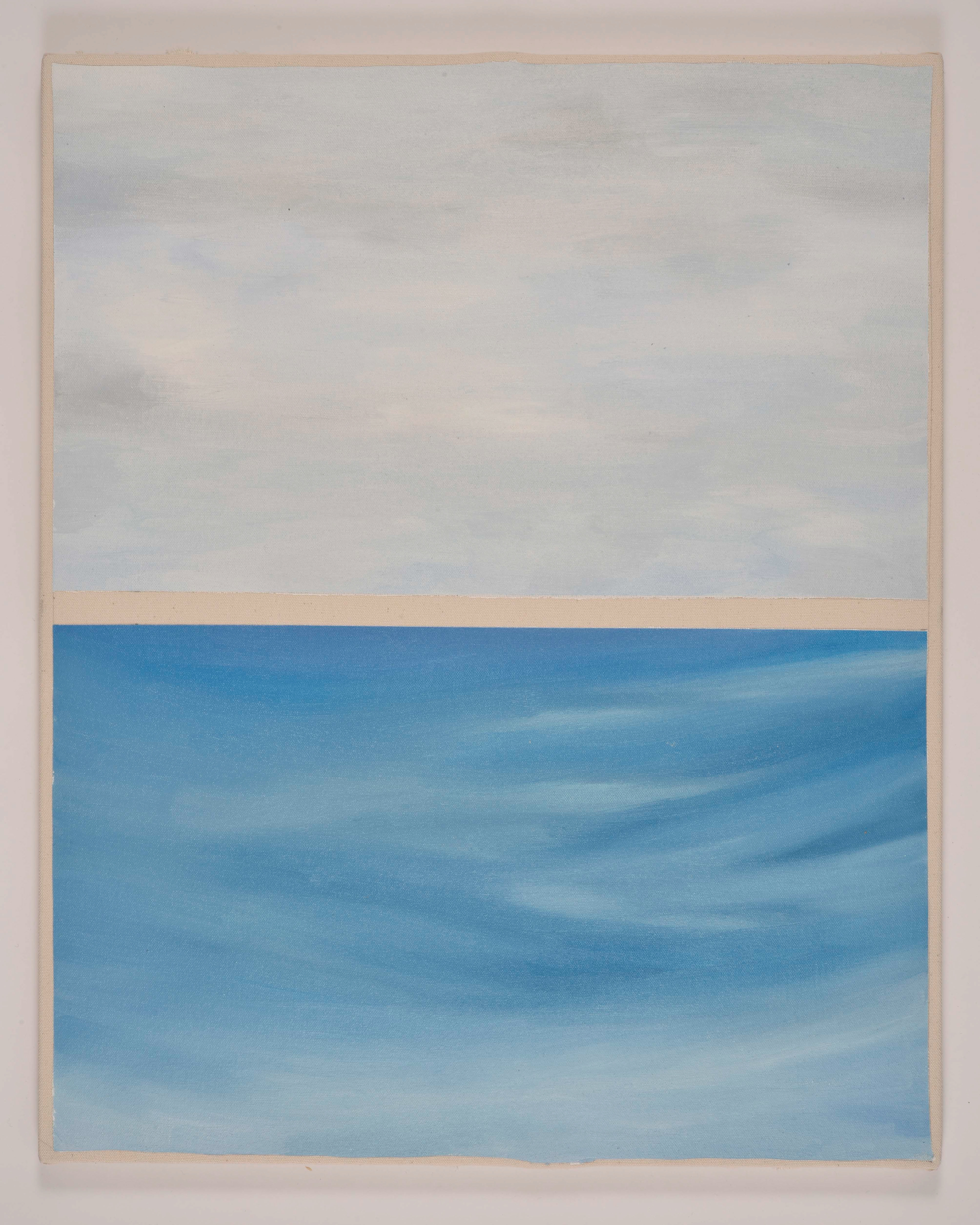 April, Oil on canvas, 39 x 48 cm, 2019