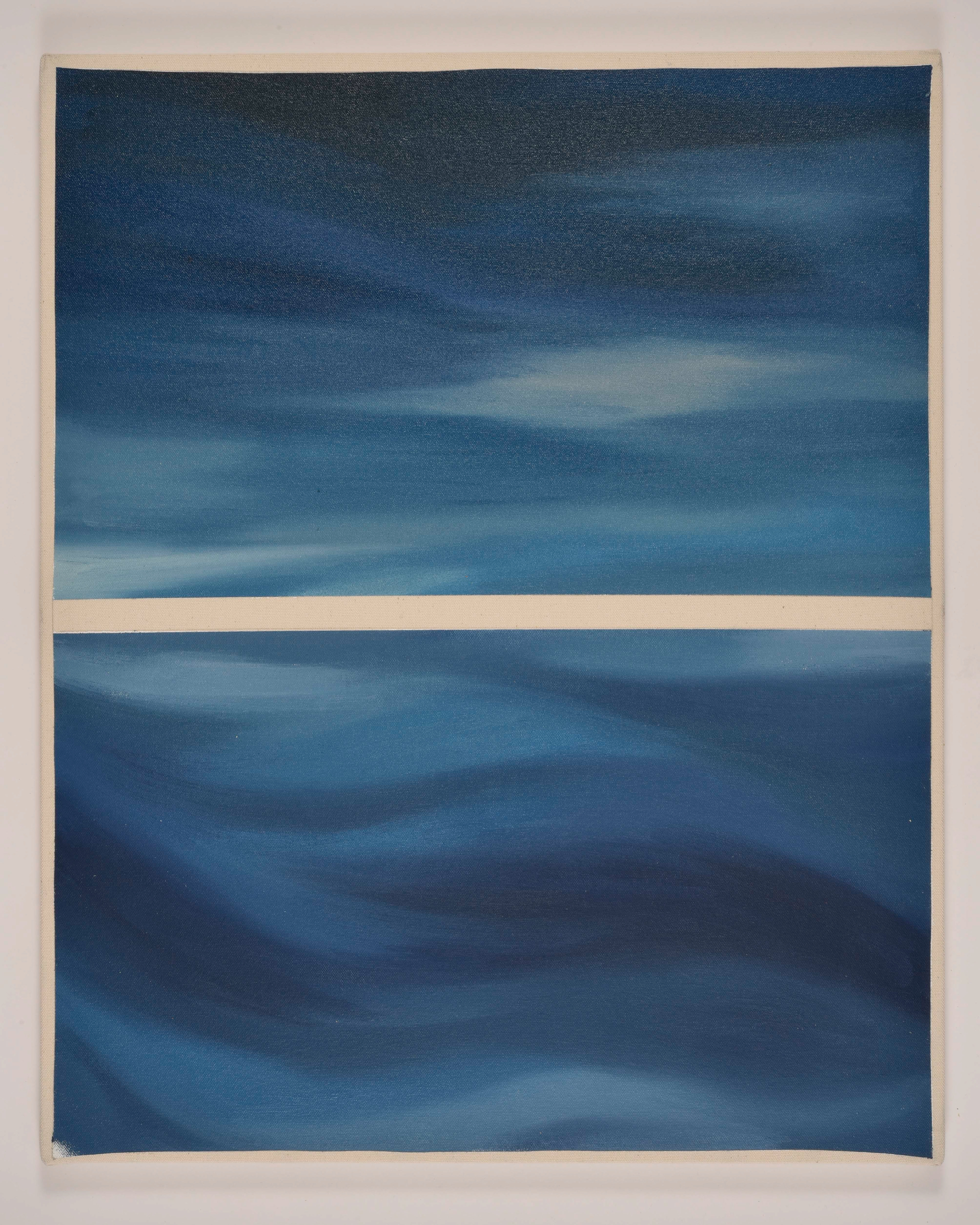 October, Oil on canvas, 39 x 48 cm, 2019