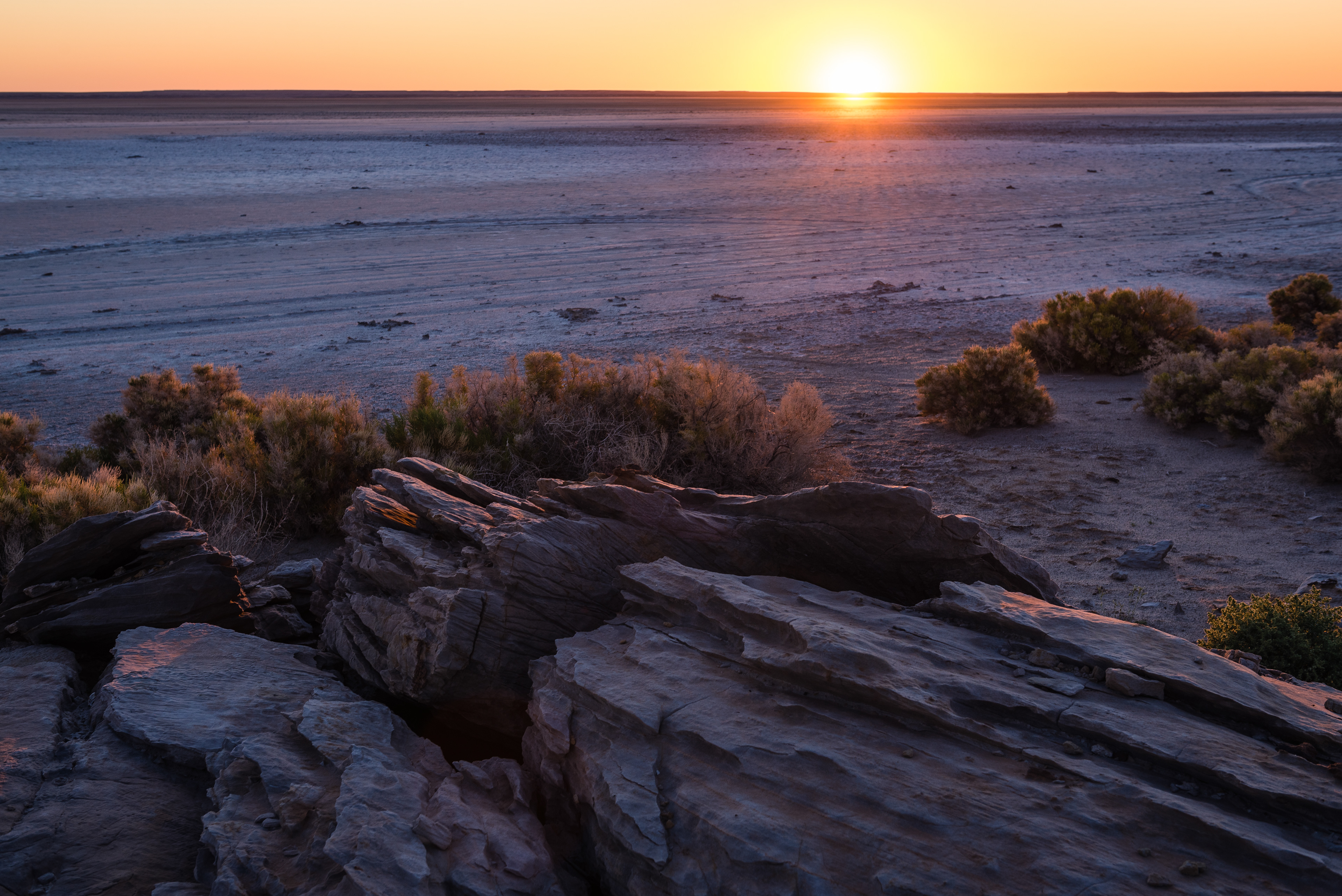 Halligan Bay, Lake Eyre