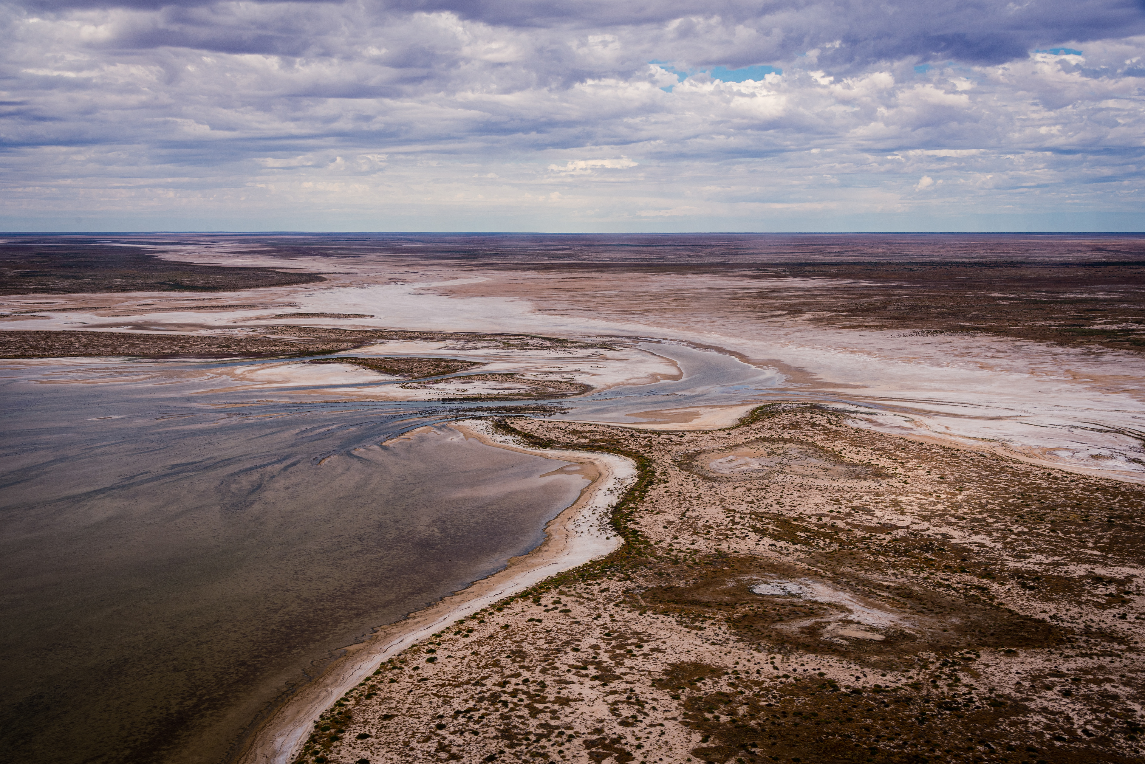 Lake Blanche, Strzelecki Desert