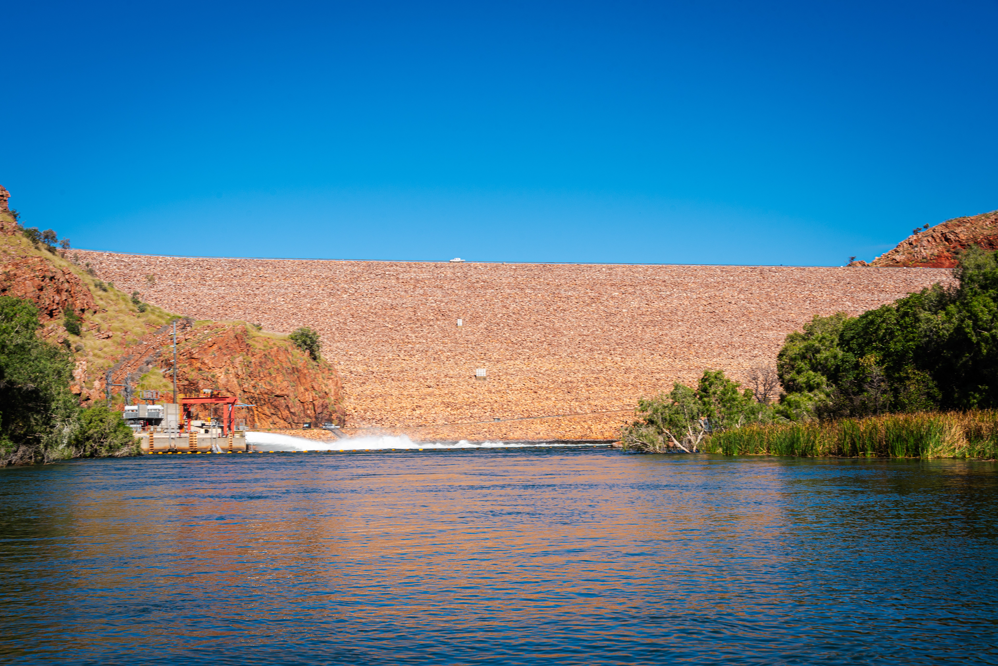 Lake Argyle Dam Wall, Kununurra