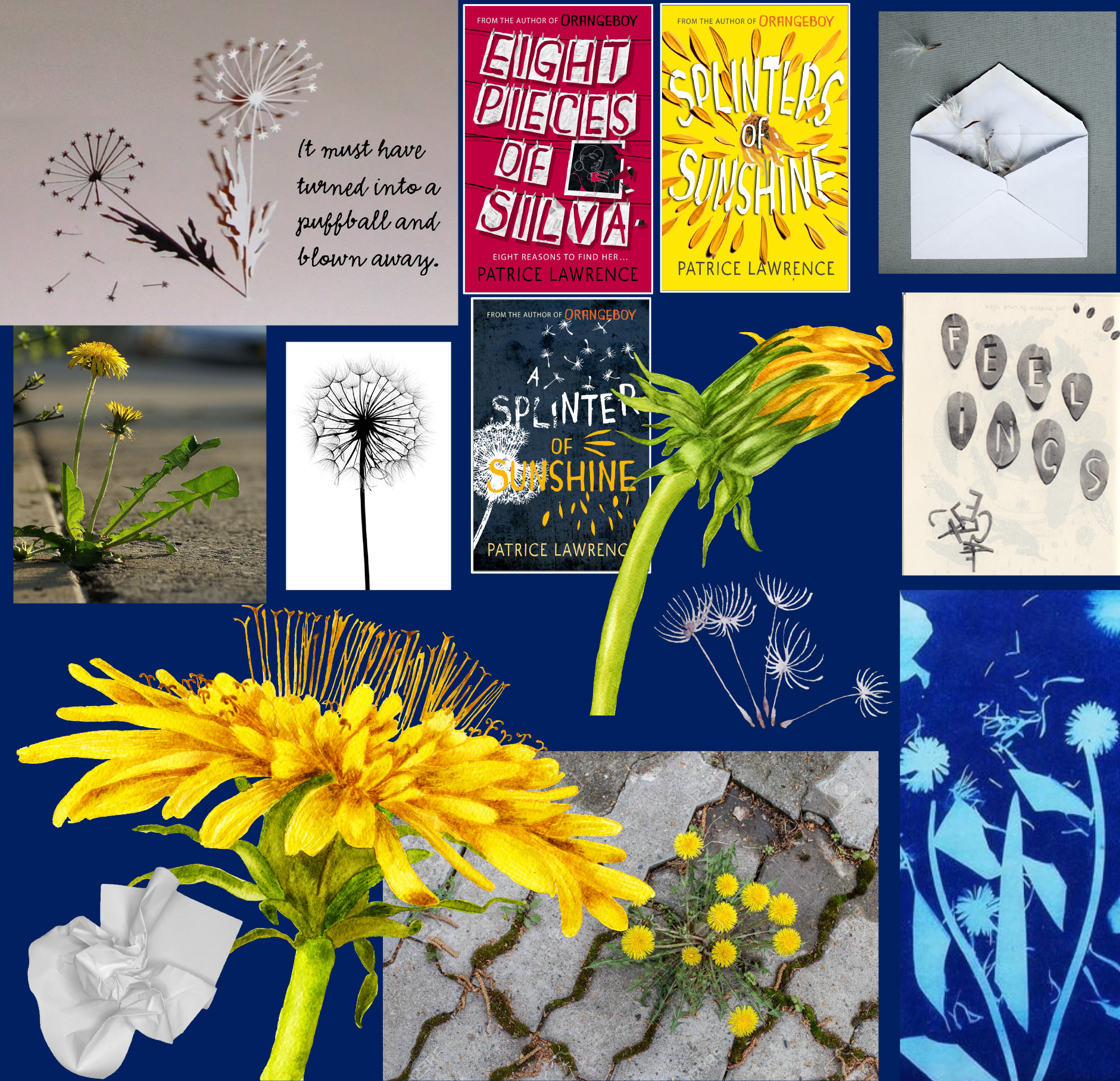 Mood board for cover & insides