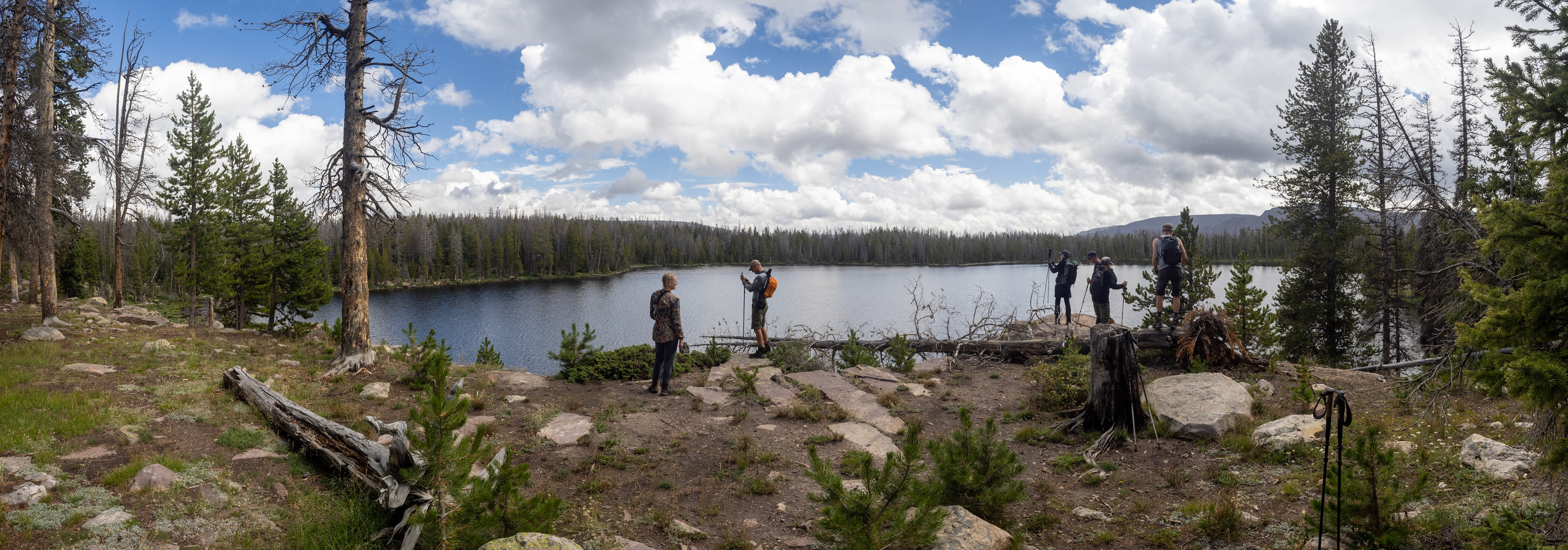 On Top of Palisades Lake